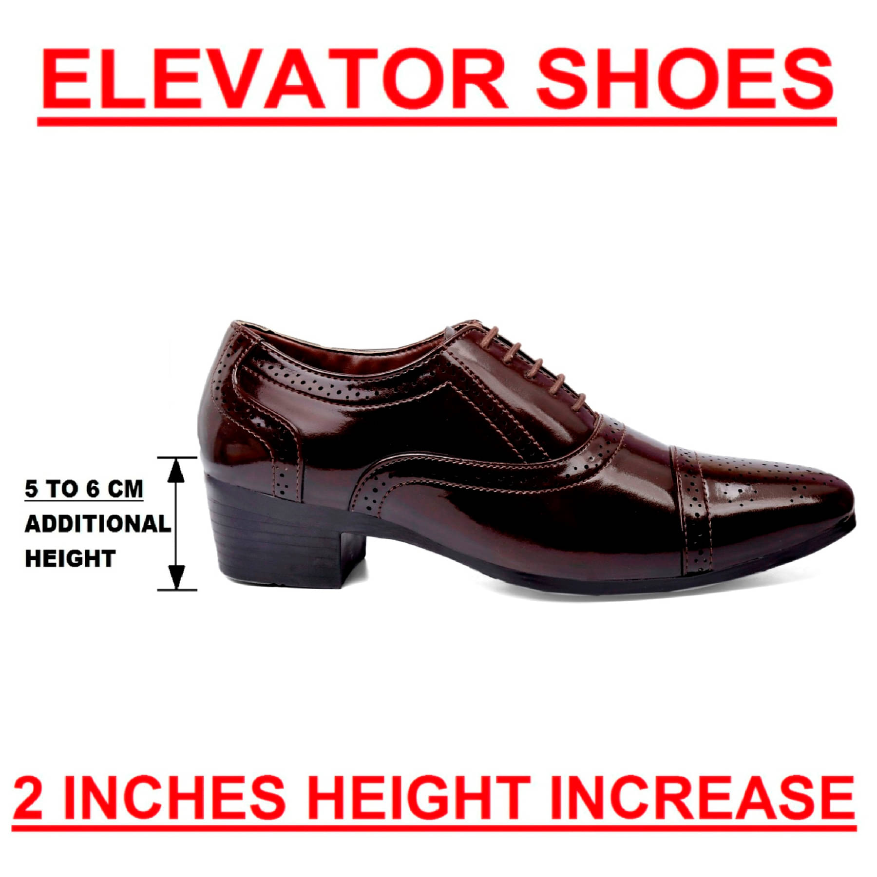    			YUVRATO BAXI Brown Men's Brogue Formal Shoes