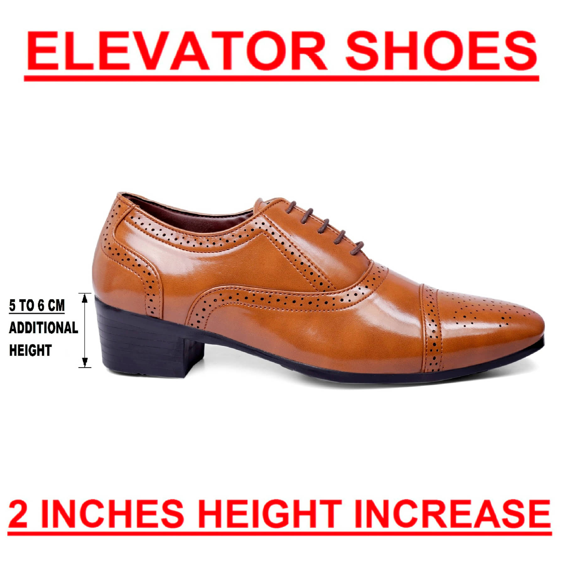 YUVRATO BAXI Tan Men's Brogue Formal Shoes - Formal Shoes | Buy online on ZillyBuy