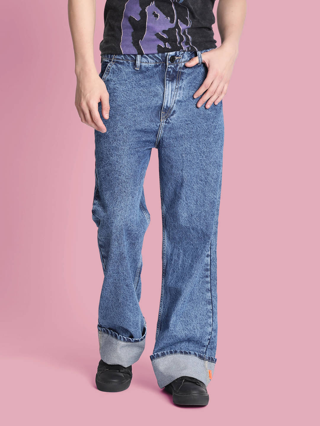     			Bene Kleed Washed Men's Jeans - Blue ( Pack of 1 )