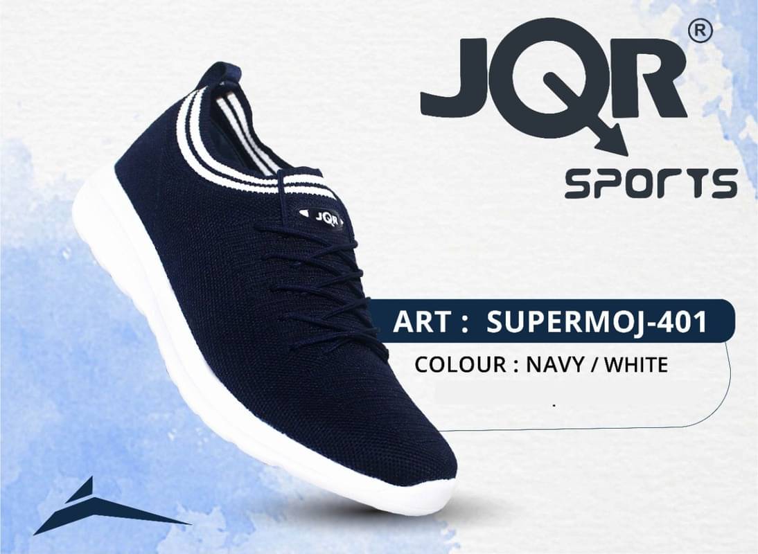 JQR MOJ-401 PLUS Navy Men's Slip-on Shoes JQR MOJ-401 PLUS Navy Men's Slip-on Shoes