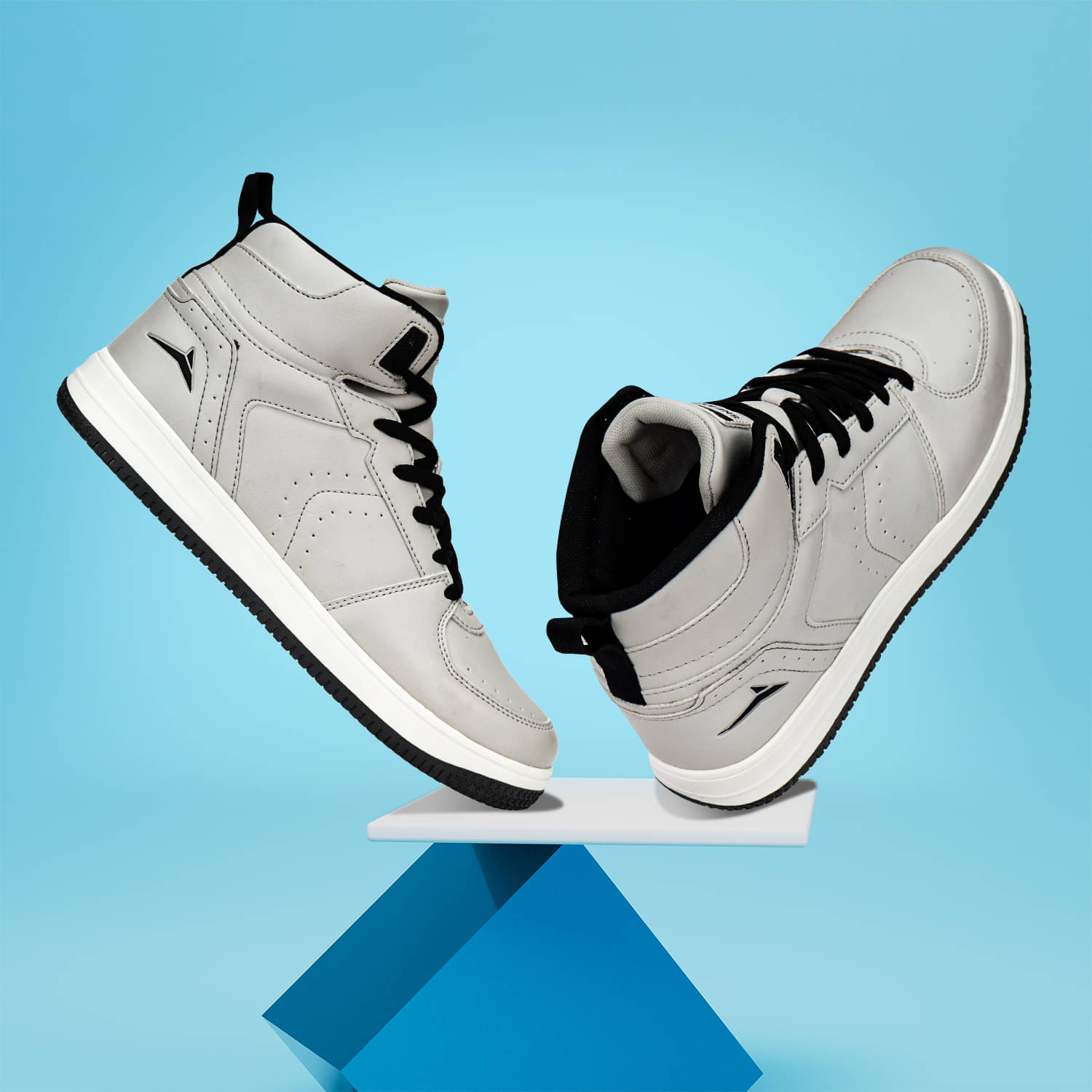     			JQR STYLE-006 PLUS Grey Men's Sneakers