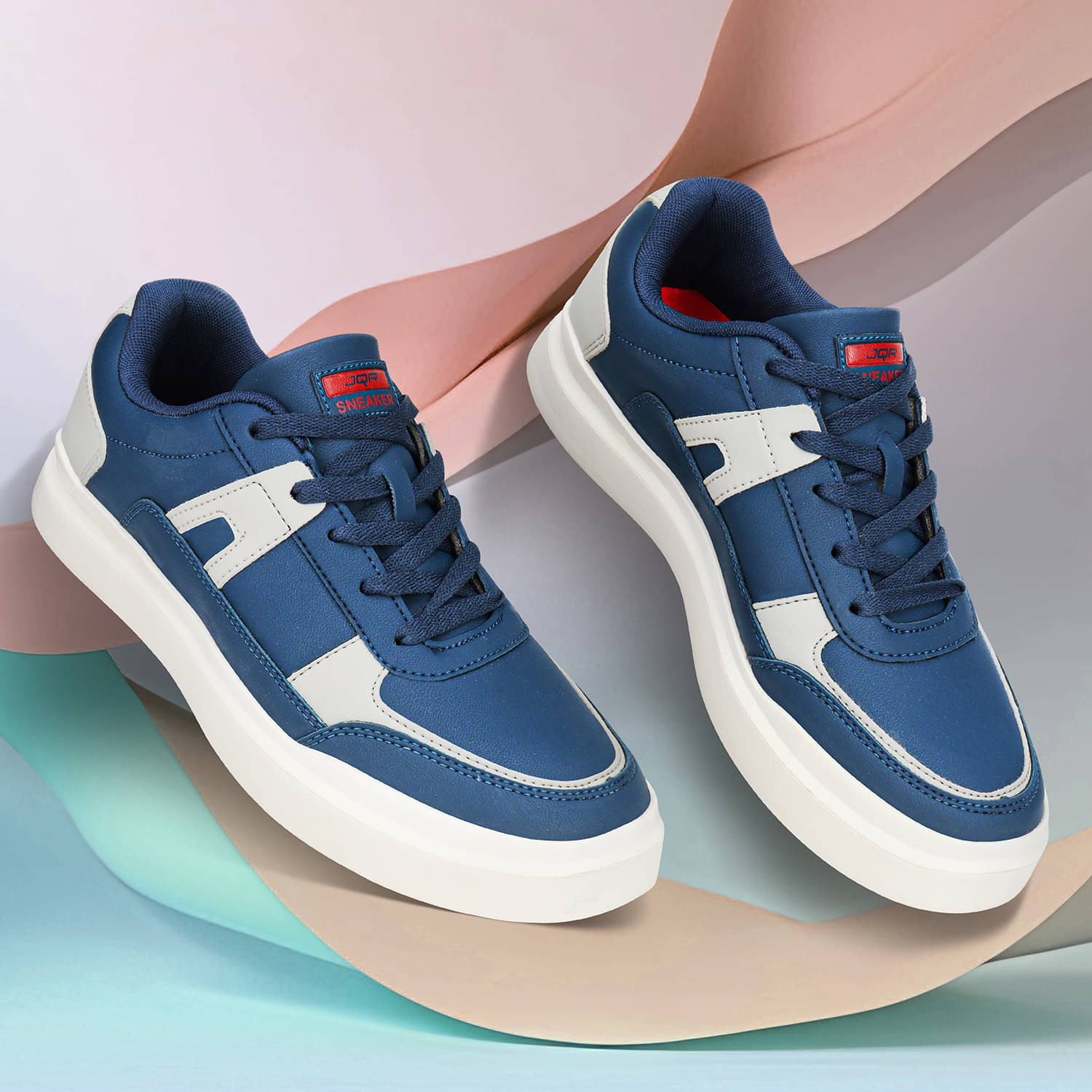     			JQR STYLE-007 Blue Men's Sneakers