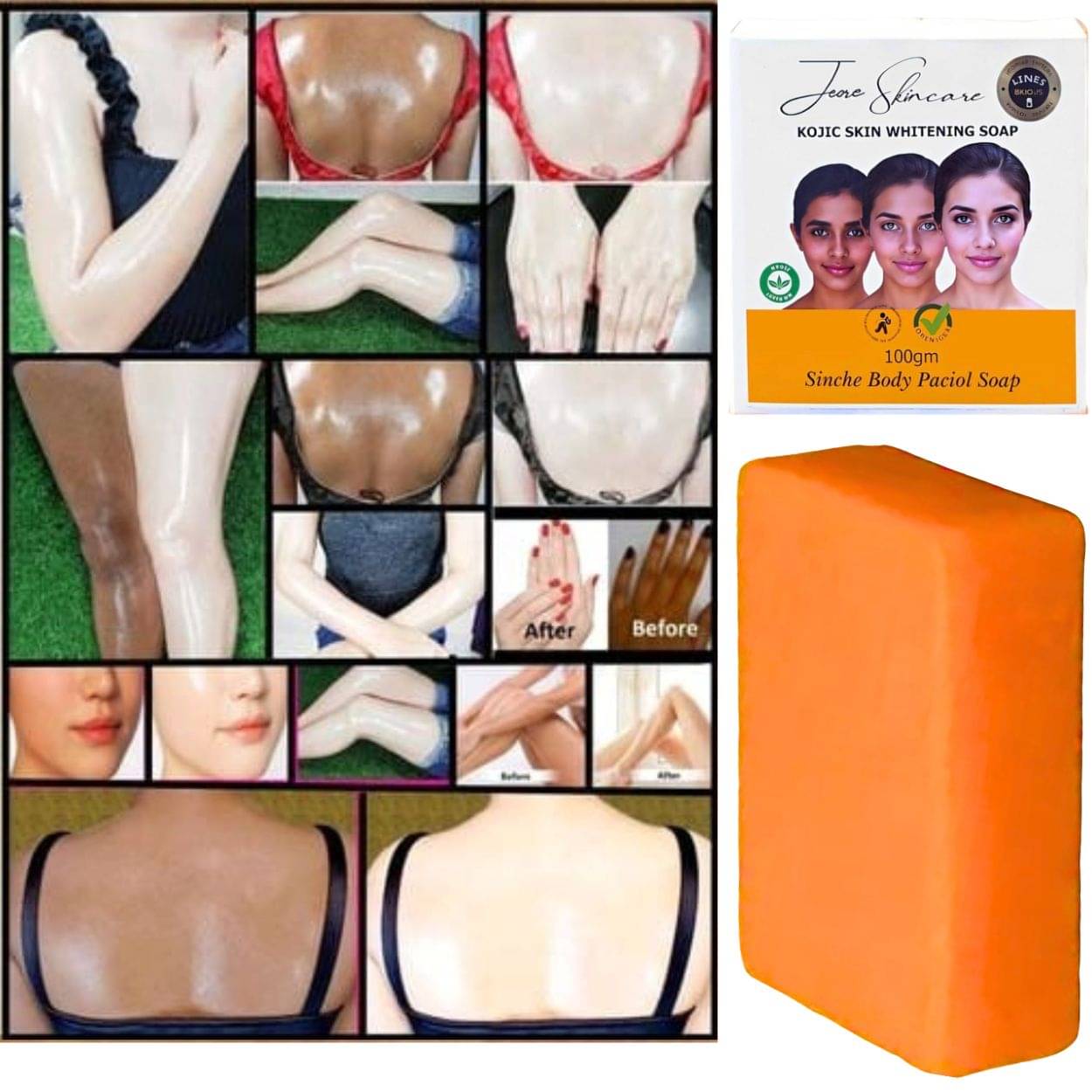     			LUCACCI Skin Whitening Soap for All Skin Type ( Pack of 1 )