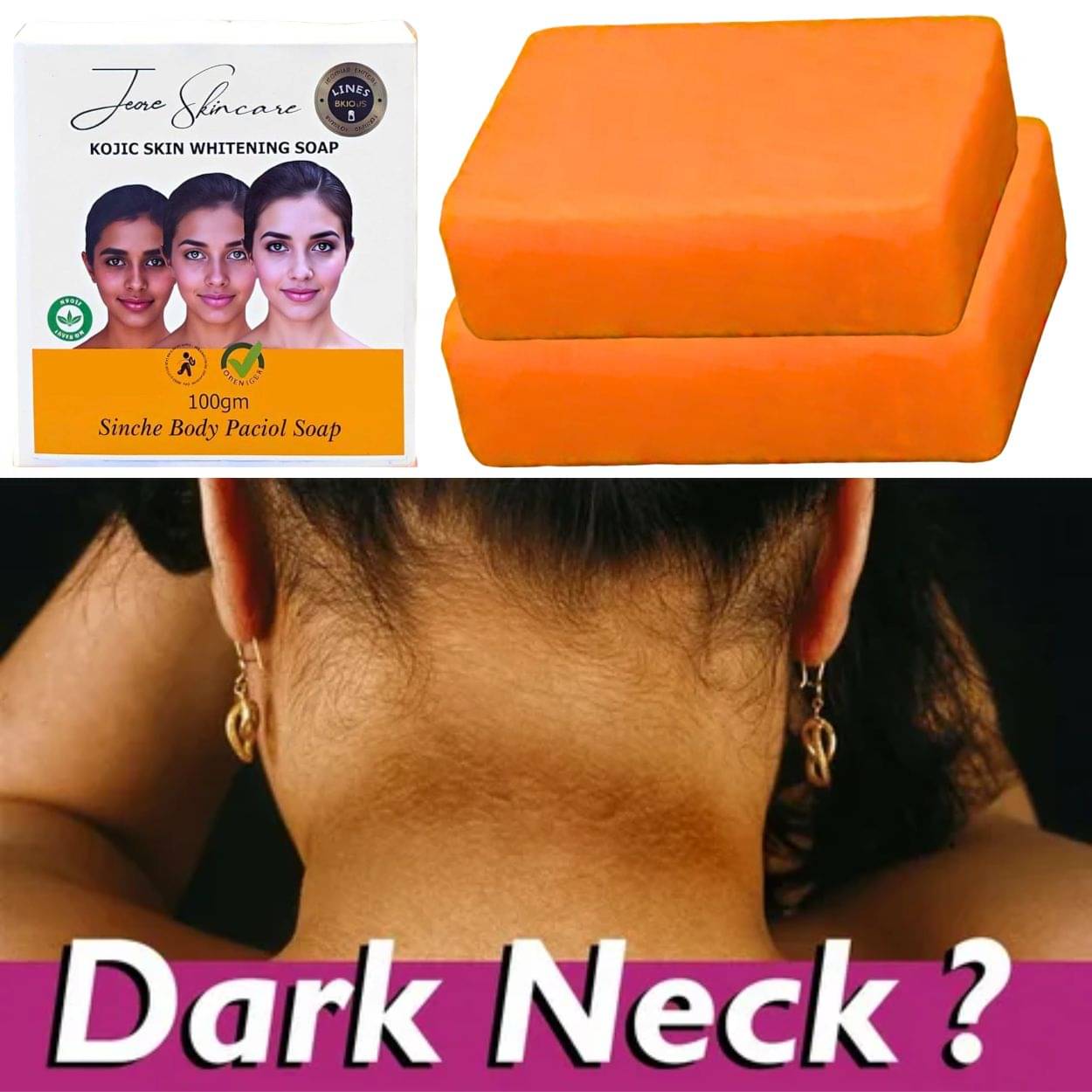     			LUCACCI Skin Whitening Soap for All Skin Type ( Pack of 1 )