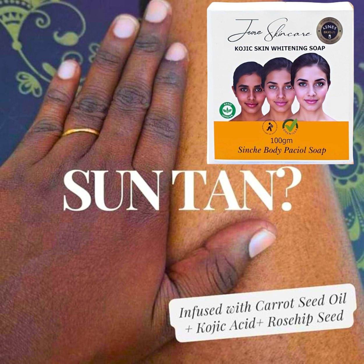     			LUCACCI Skin Whitening Soap for All Skin Type ( Pack of 1 )