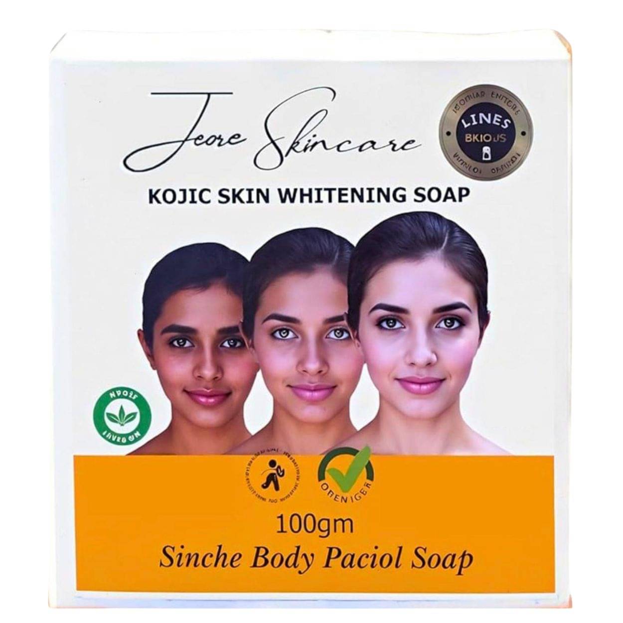     			LUCACCI Skin Whitening Soap for All Skin Type ( Pack of 1 )