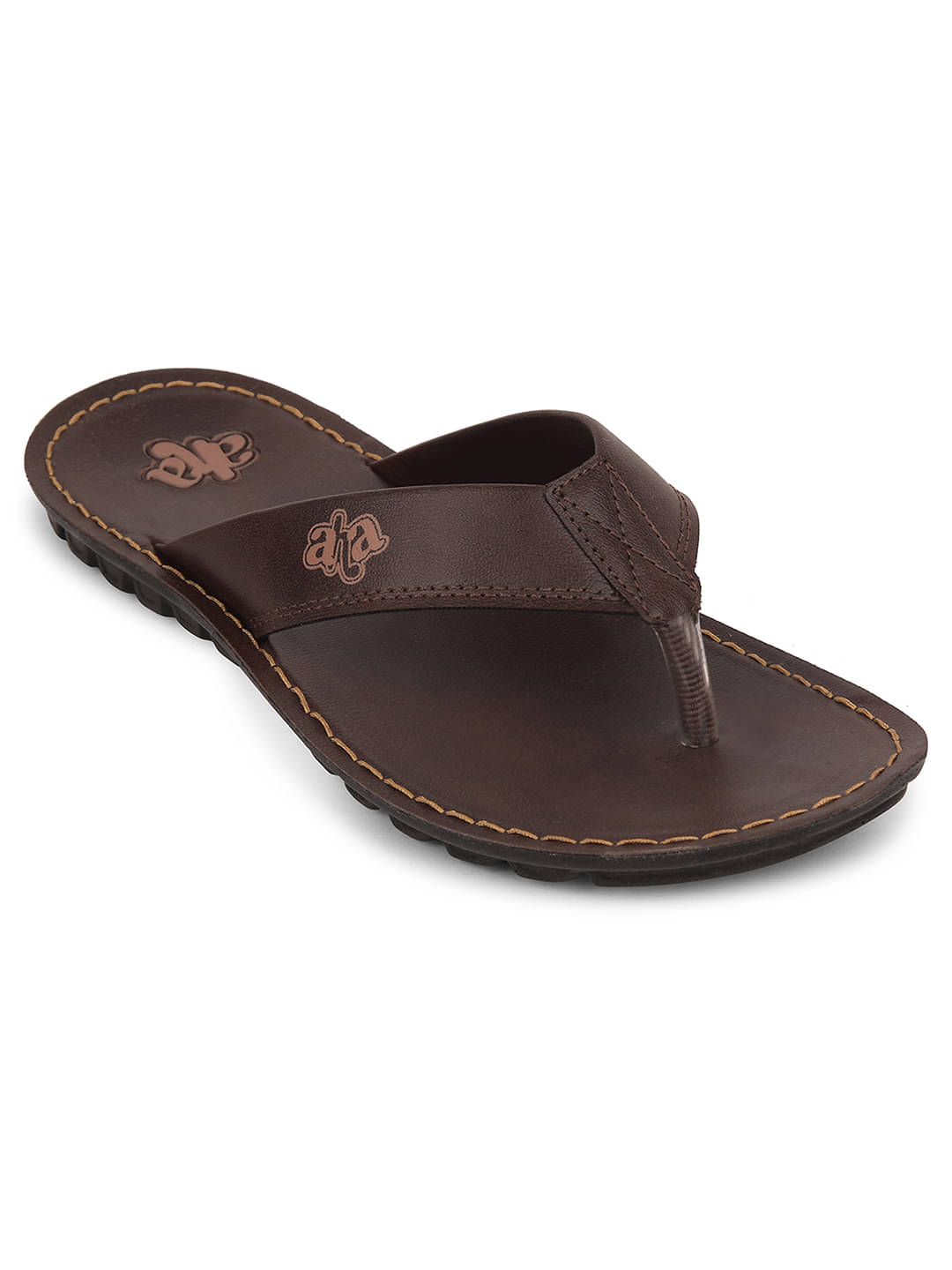     			Liberty Brown Men's Thong Flip Flop