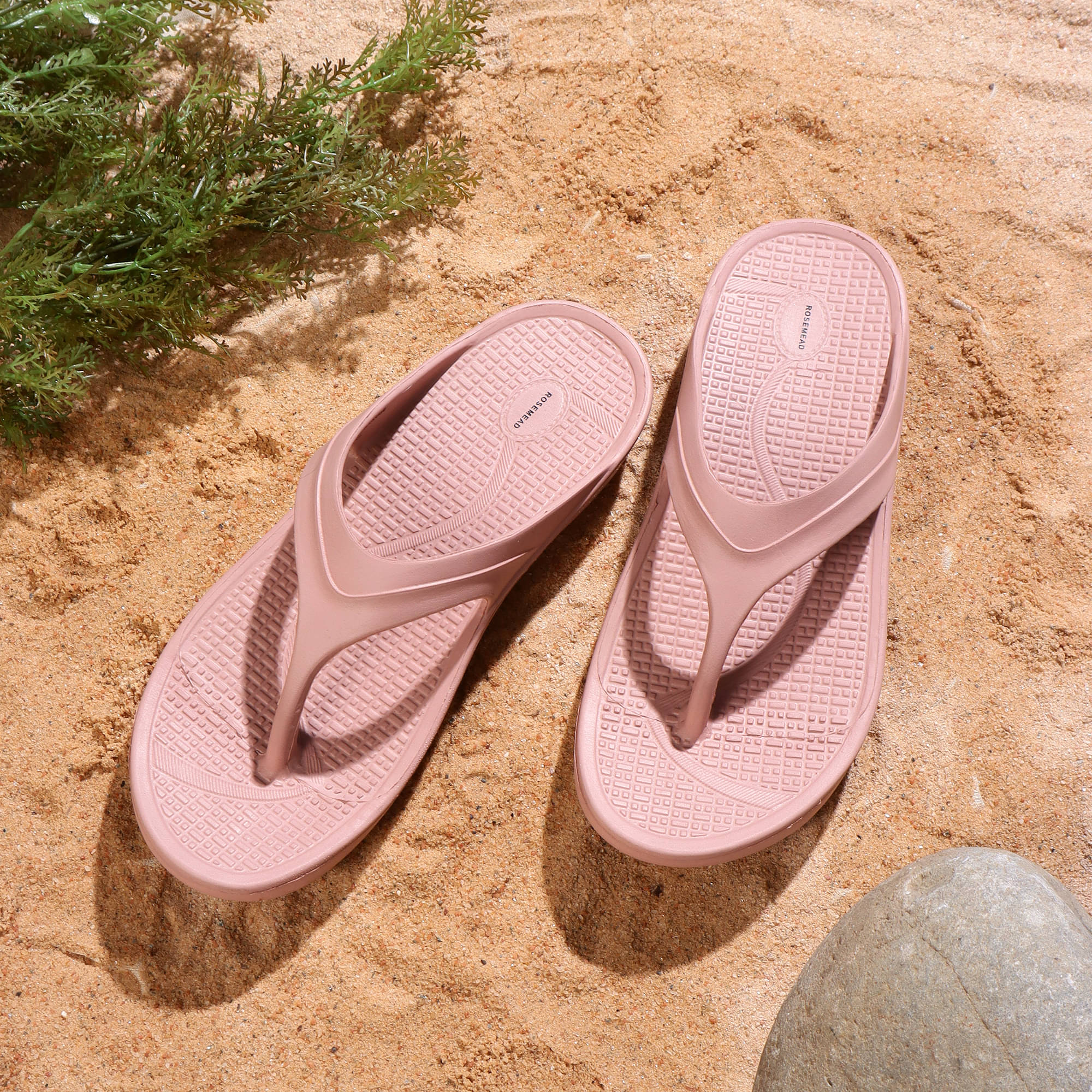     			Rosemead Pink Women's Flip Flop