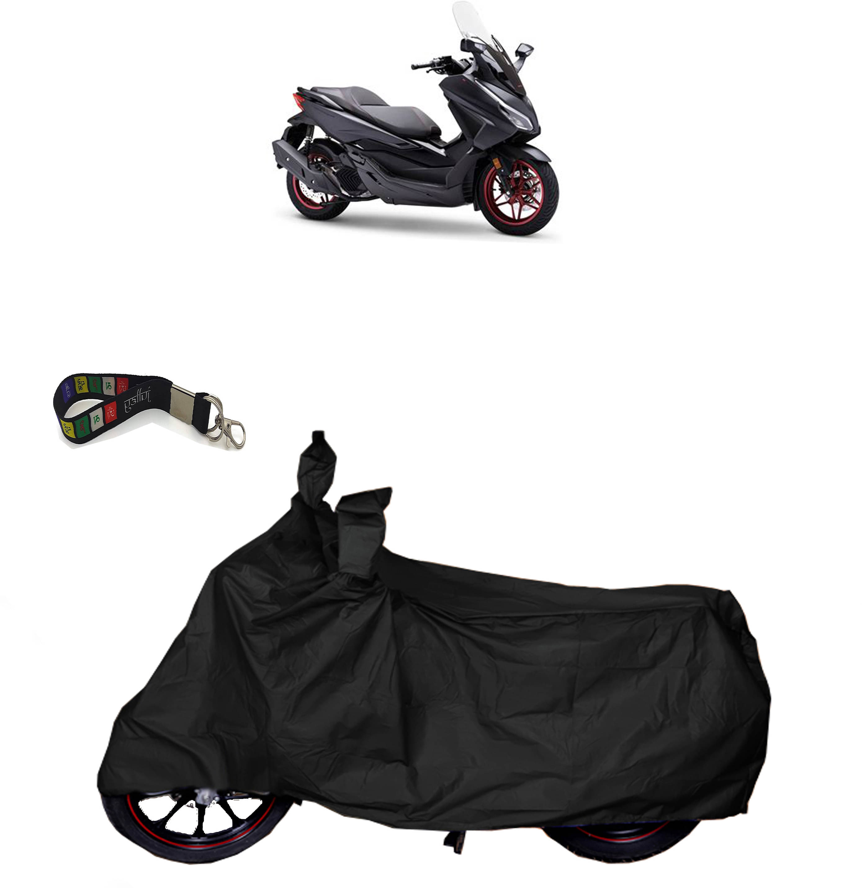 UKIGAL Bike Body Cover for Honda ( Pack of 1 ) , Black     			UKIGAL Bike Body Cover for Honda ( Pack of 1 ) , Black