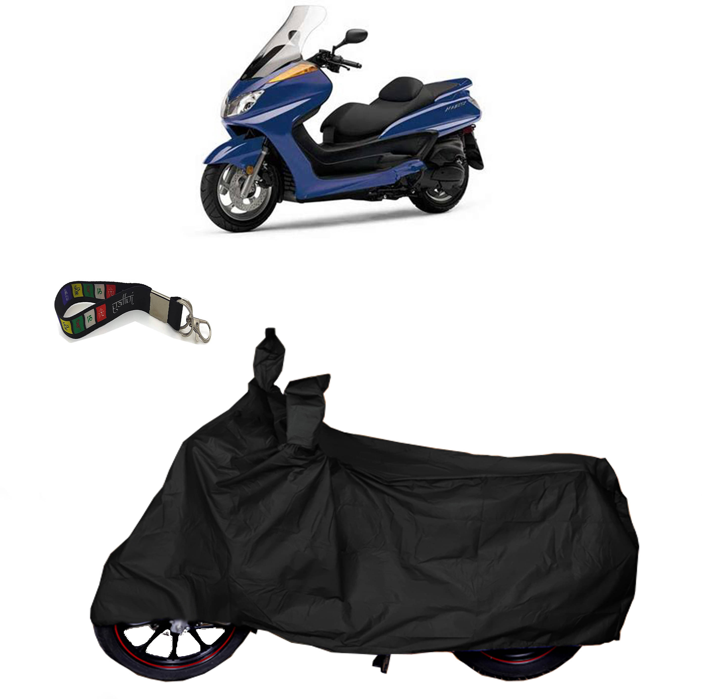 UKIGAL Bike Body Cover for Yamaha ( Pack of 1 ) , Black     			UKIGAL Bike Body Cover for Yamaha ( Pack of 1 ) , Black