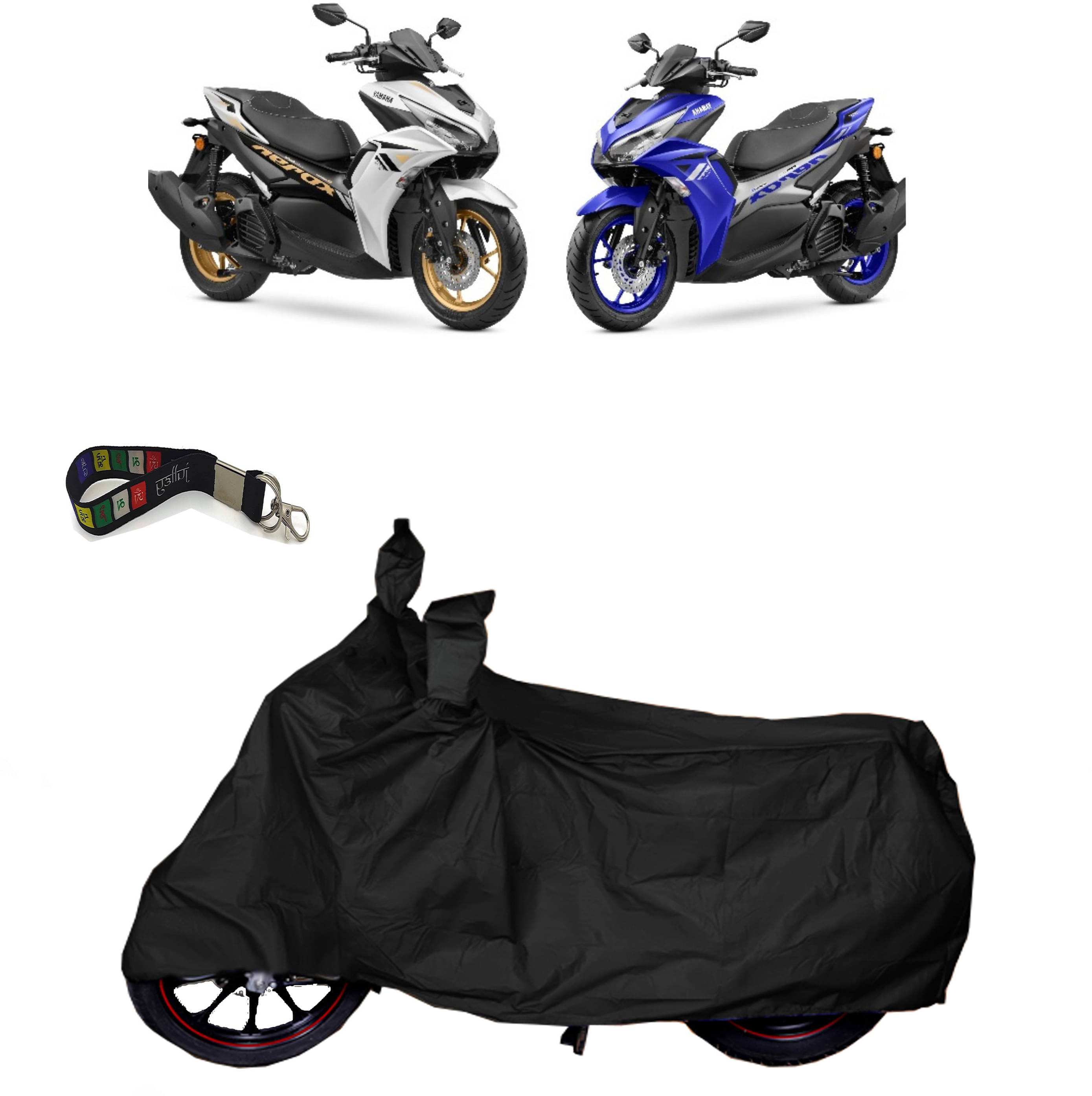 UKIGAL Bike Body Cover for Yamaha ( Pack of 1 ) , Black     			UKIGAL Bike Body Cover for Yamaha ( Pack of 1 ) , Black