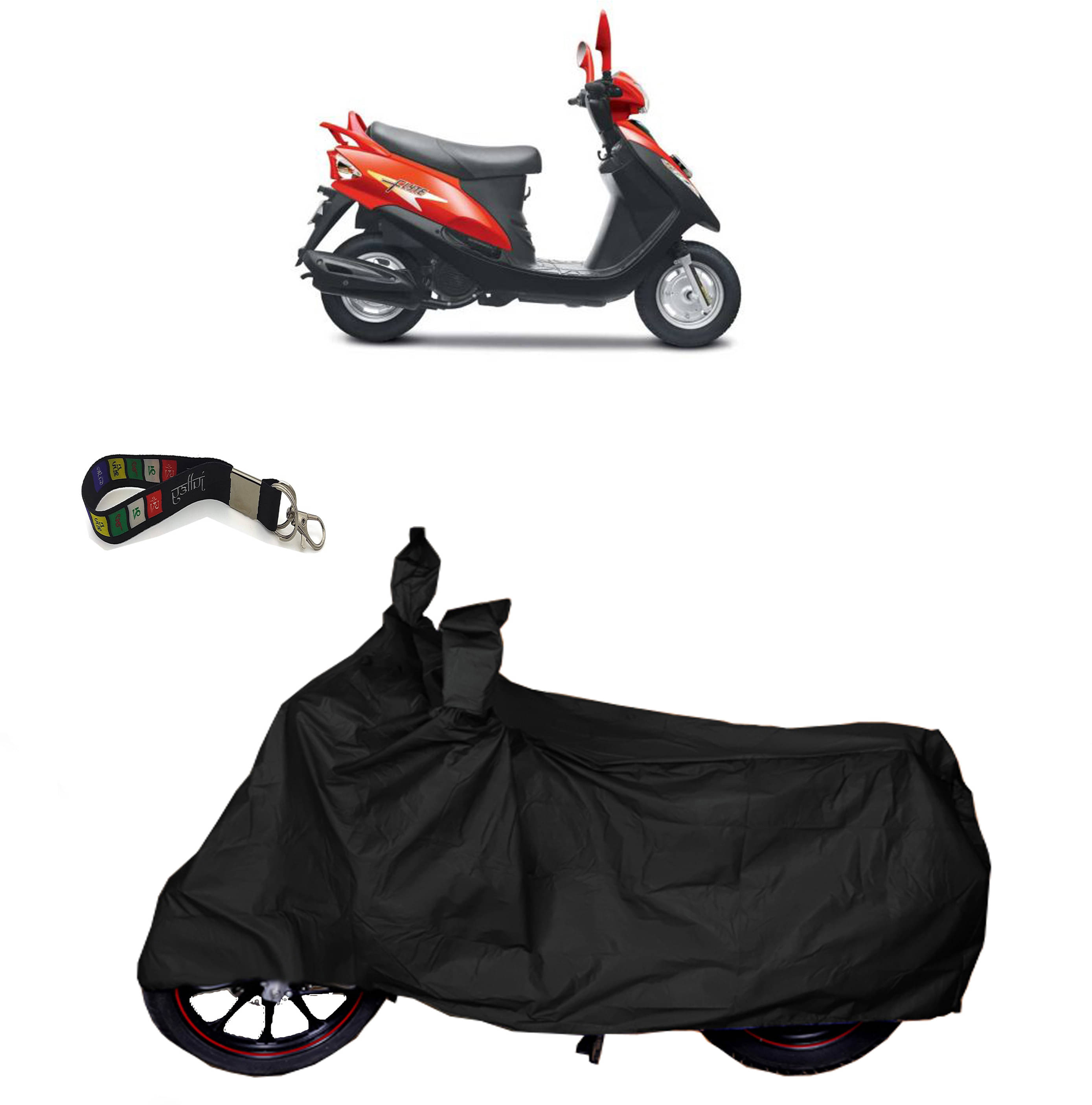 UKIGAL Bike Body Cover for Mahindra ( Pack of 1 ) , Black UKIGAL Bike Body Cover for Mahindra ( Pack of 1 ) , Black