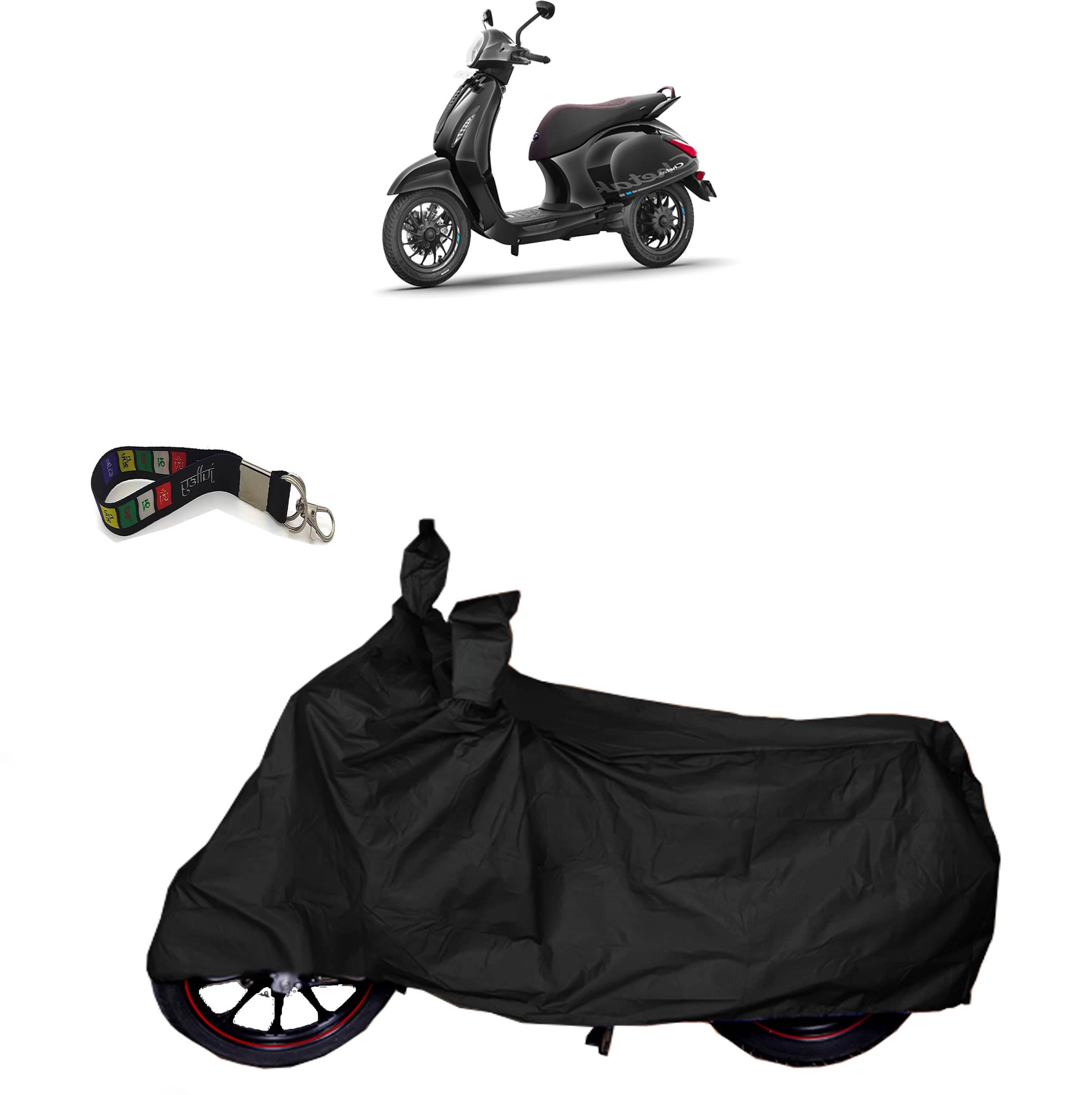 UKIGAL Bike Body Cover for Bajaj ( Pack of 1 ) , Black     			UKIGAL Bike Body Cover for Bajaj ( Pack of 1 ) , Black