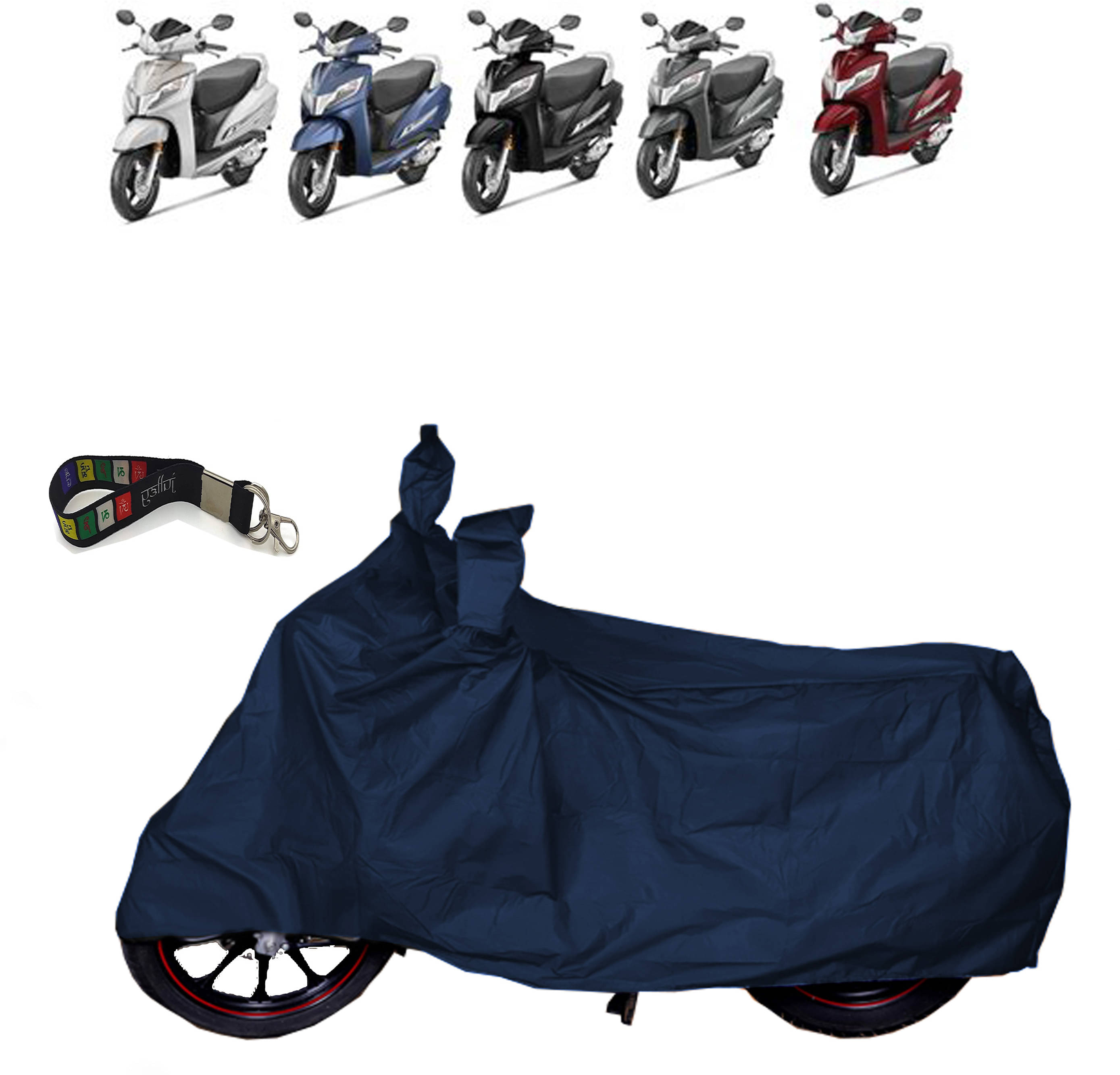 UKIGAL Bike Body Cover for Honda ( Pack of 1 ) , Blue     			UKIGAL Bike Body Cover for Honda ( Pack of 1 ) , Blue