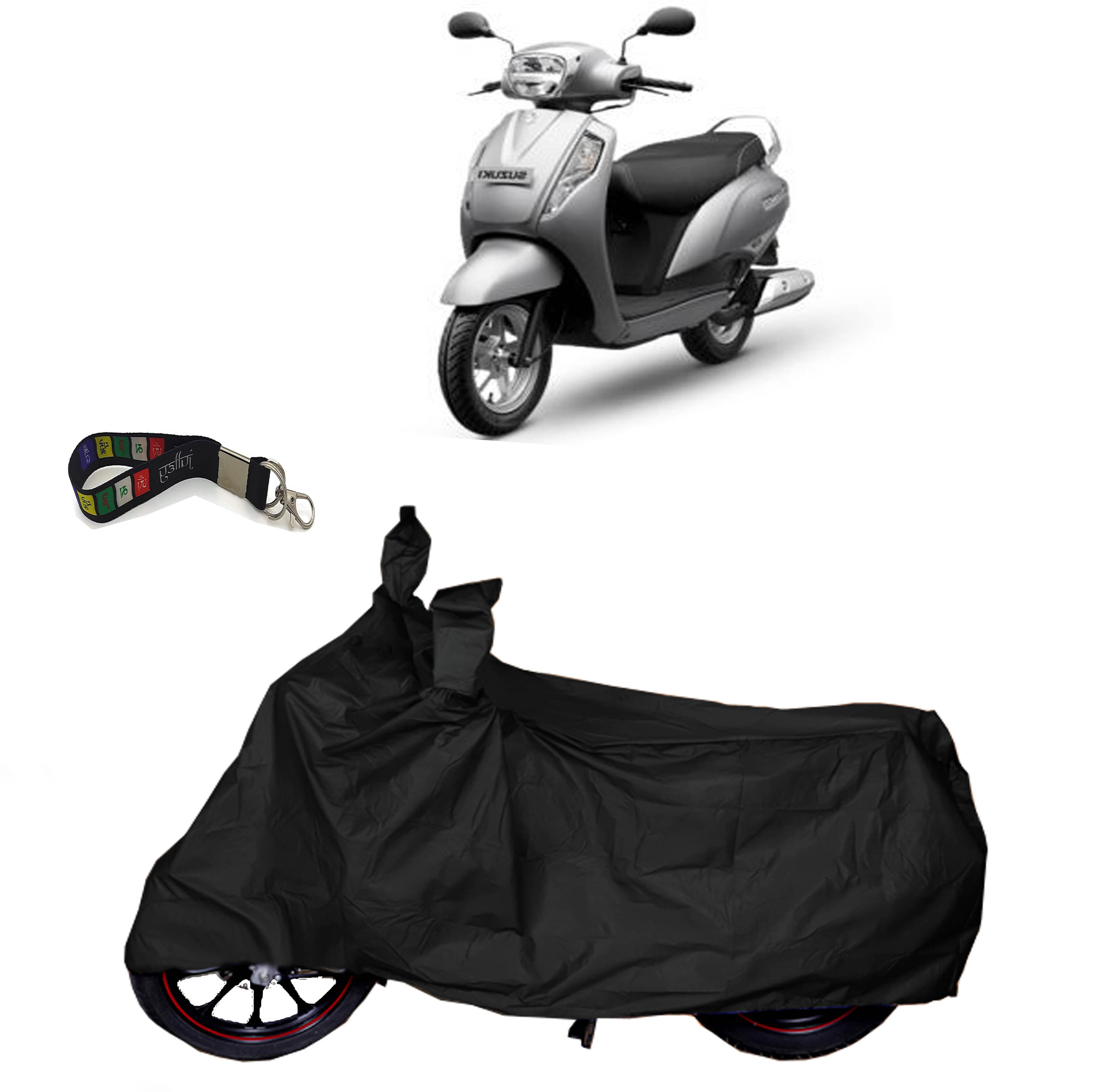 UKIGAL Bike Body Cover for Suzuki ( Pack of 1 ) , Black     			UKIGAL Bike Body Cover for Suzuki ( Pack of 1 ) , Black