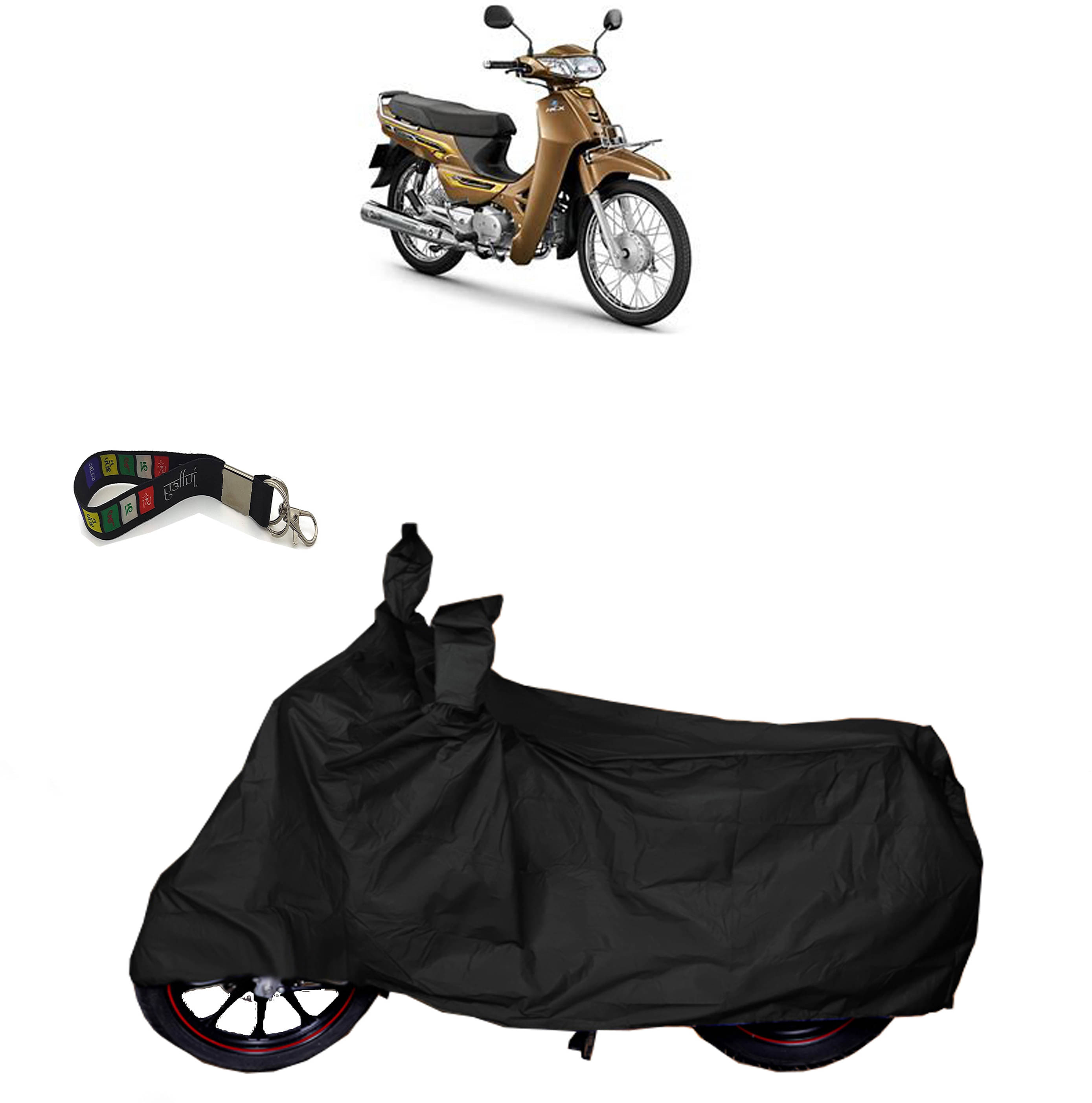 UKIGAL Bike Body Cover for Honda ( Pack of 1 ) , Black     			UKIGAL Bike Body Cover for Honda ( Pack of 1 ) , Black