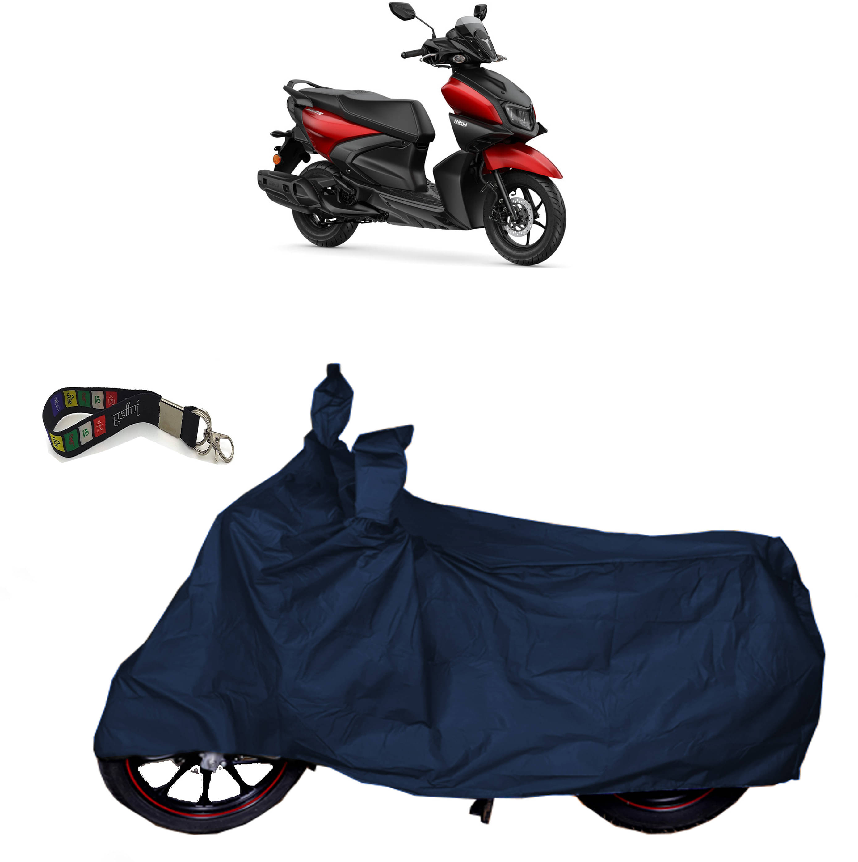 UKIGAL Bike Body Cover for Yamaha ( Pack of 1 ) , Blue     			UKIGAL Bike Body Cover for Yamaha ( Pack of 1 ) , Blue
