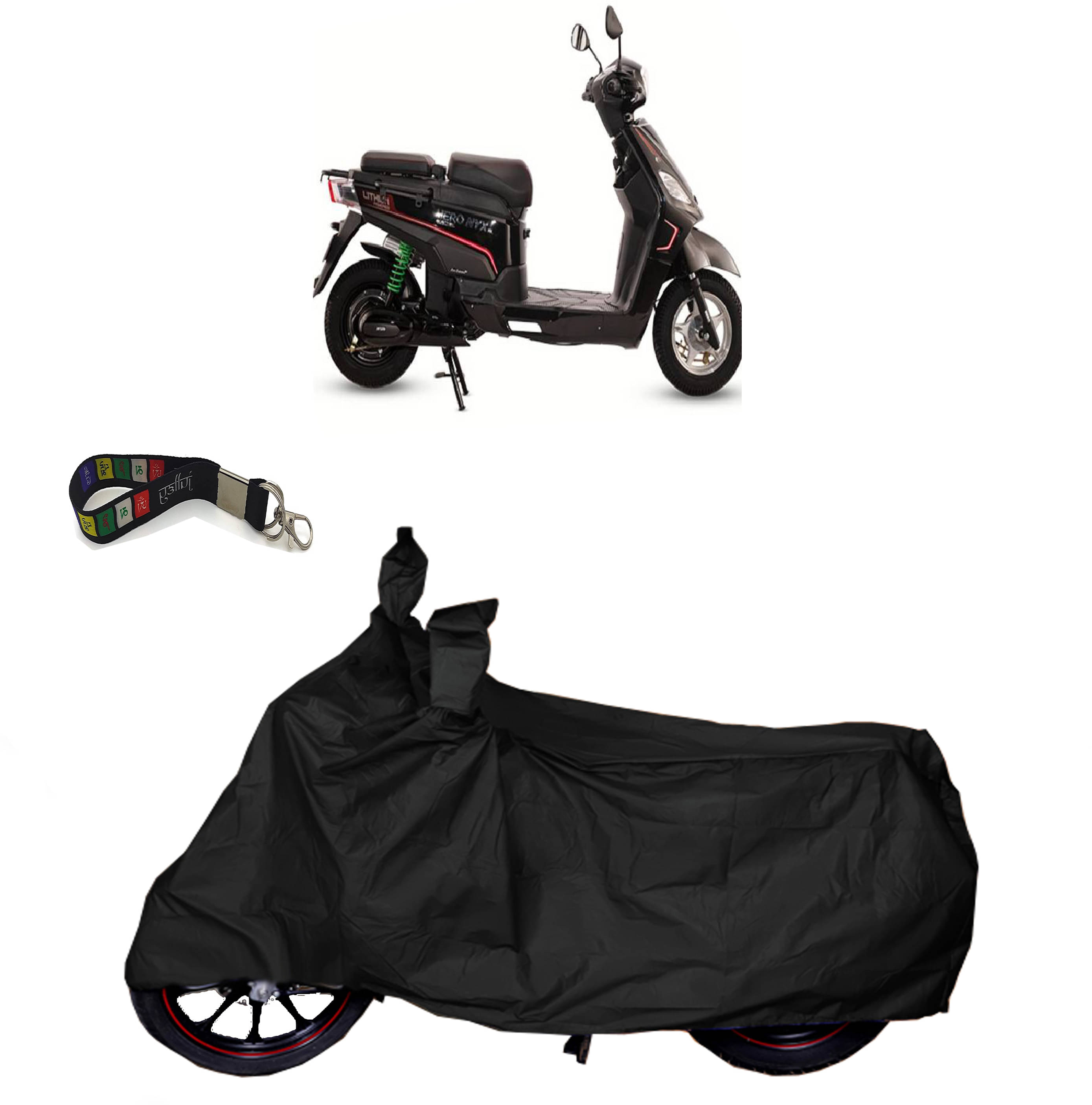 UKIGAL Bike Body Cover for Hero ( Pack of 1 ) , Black     			UKIGAL Bike Body Cover for Hero ( Pack of 1 ) , Black