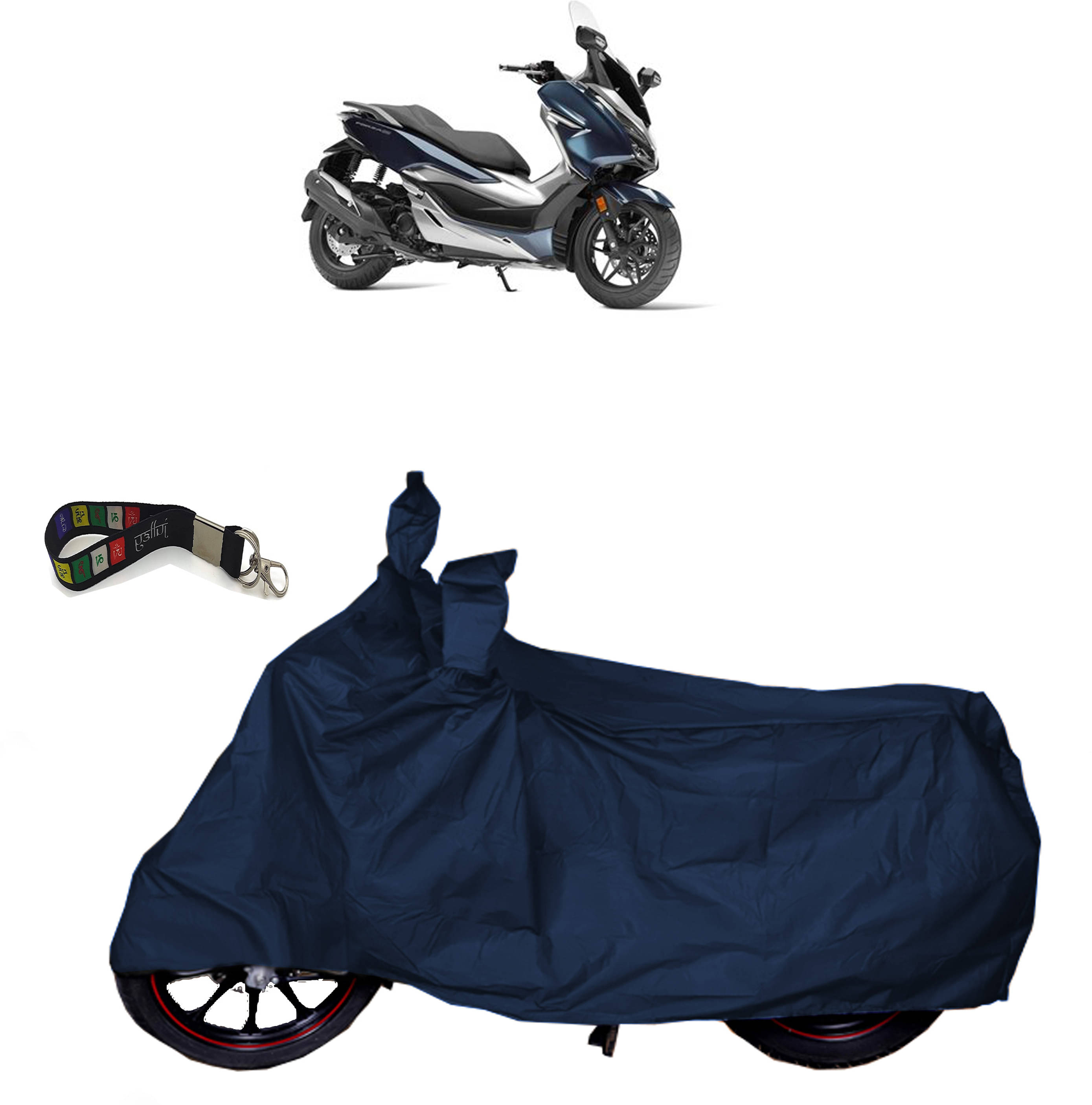 UKIGAL Bike Body Cover for Honda ( Pack of 1 ) , Blue     			UKIGAL Bike Body Cover for Honda ( Pack of 1 ) , Blue