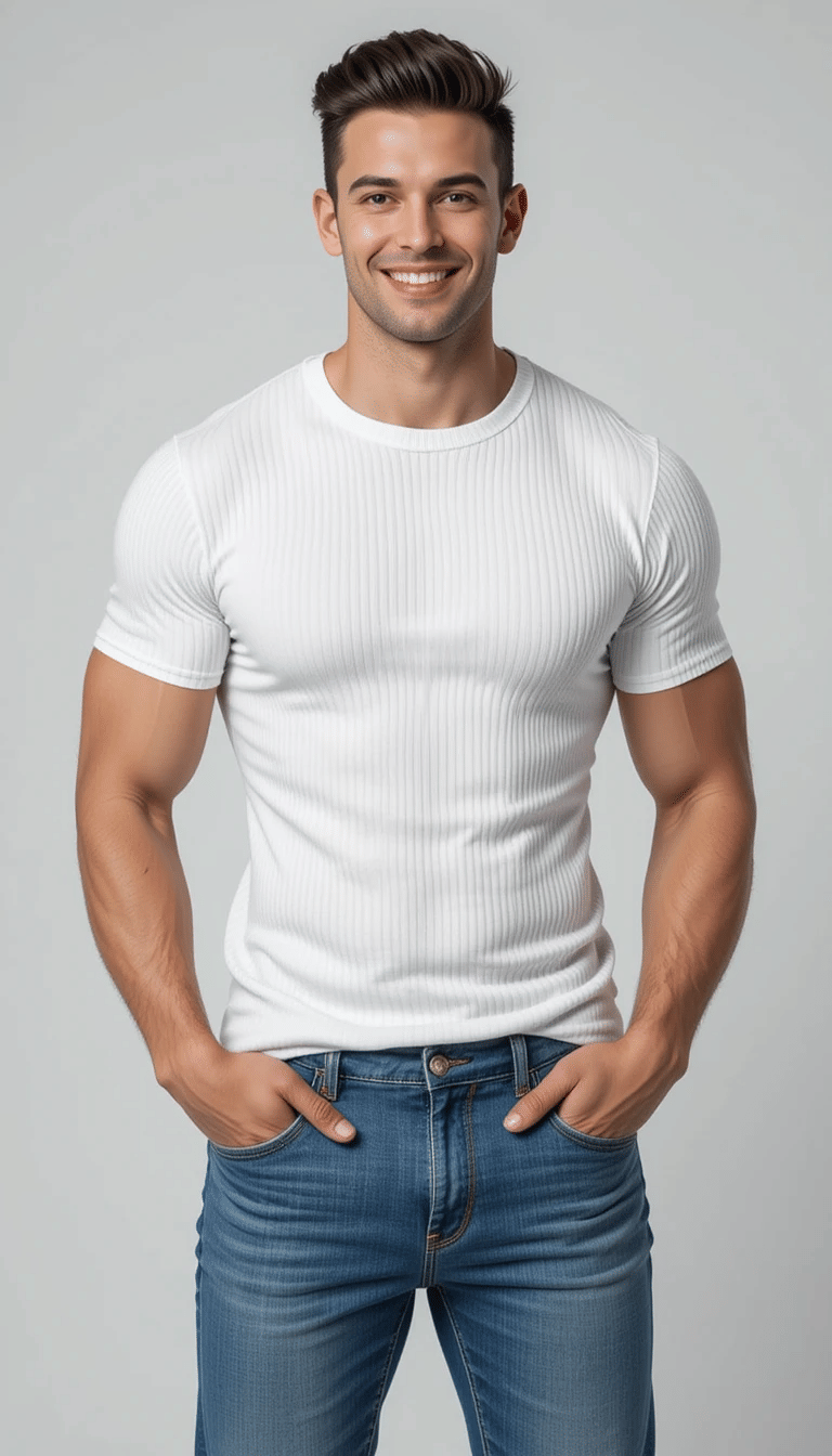 fashion and youth Men Cotton Blend Regular Fit Solid T-Shirt ( White ) fashion and youth Men Cotton Blend Regular Fit Solid T-Shirt ( White )