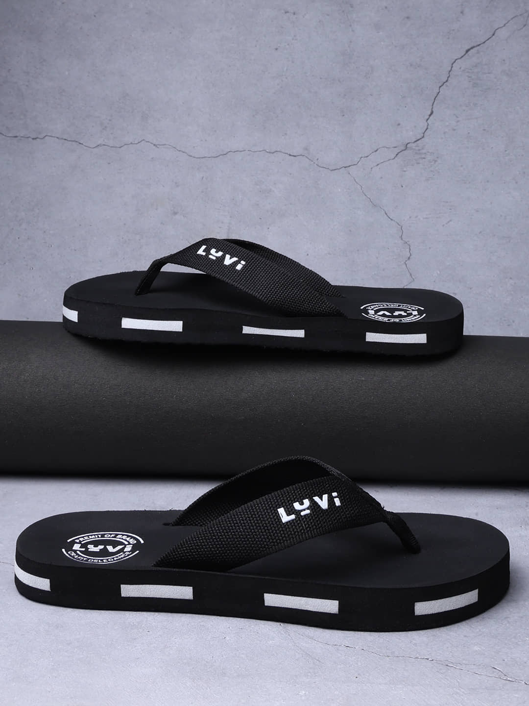 K' Footlance Gray Flip Flops