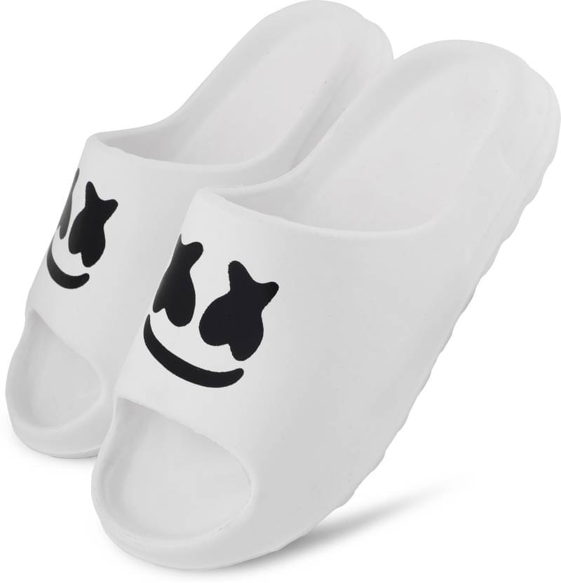     			lyvi Off White Men's Slide Flip Flop