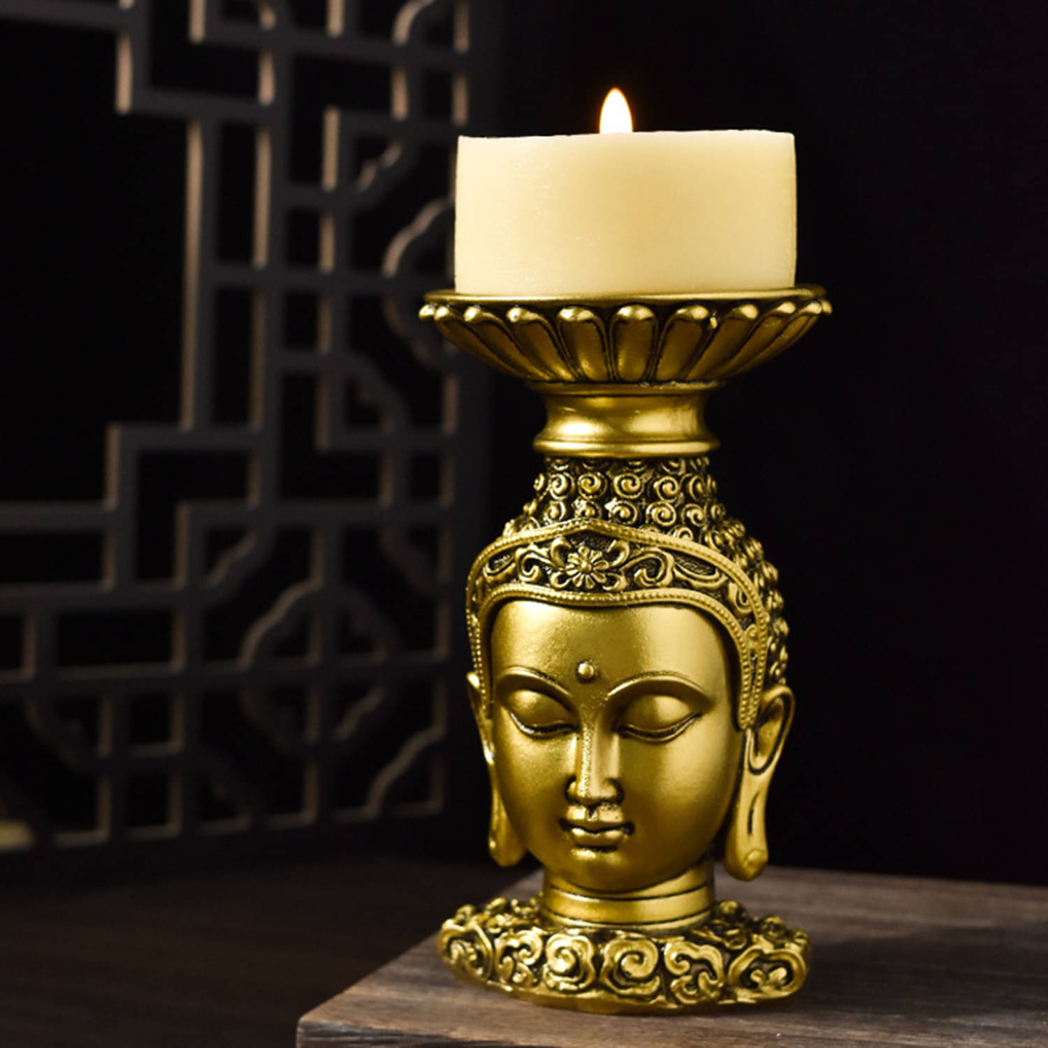3Mads Resting Buddha Showpiece 11 cm - Pack of 1 3Mads Resting Buddha Showpiece 11 cm - Pack of 1