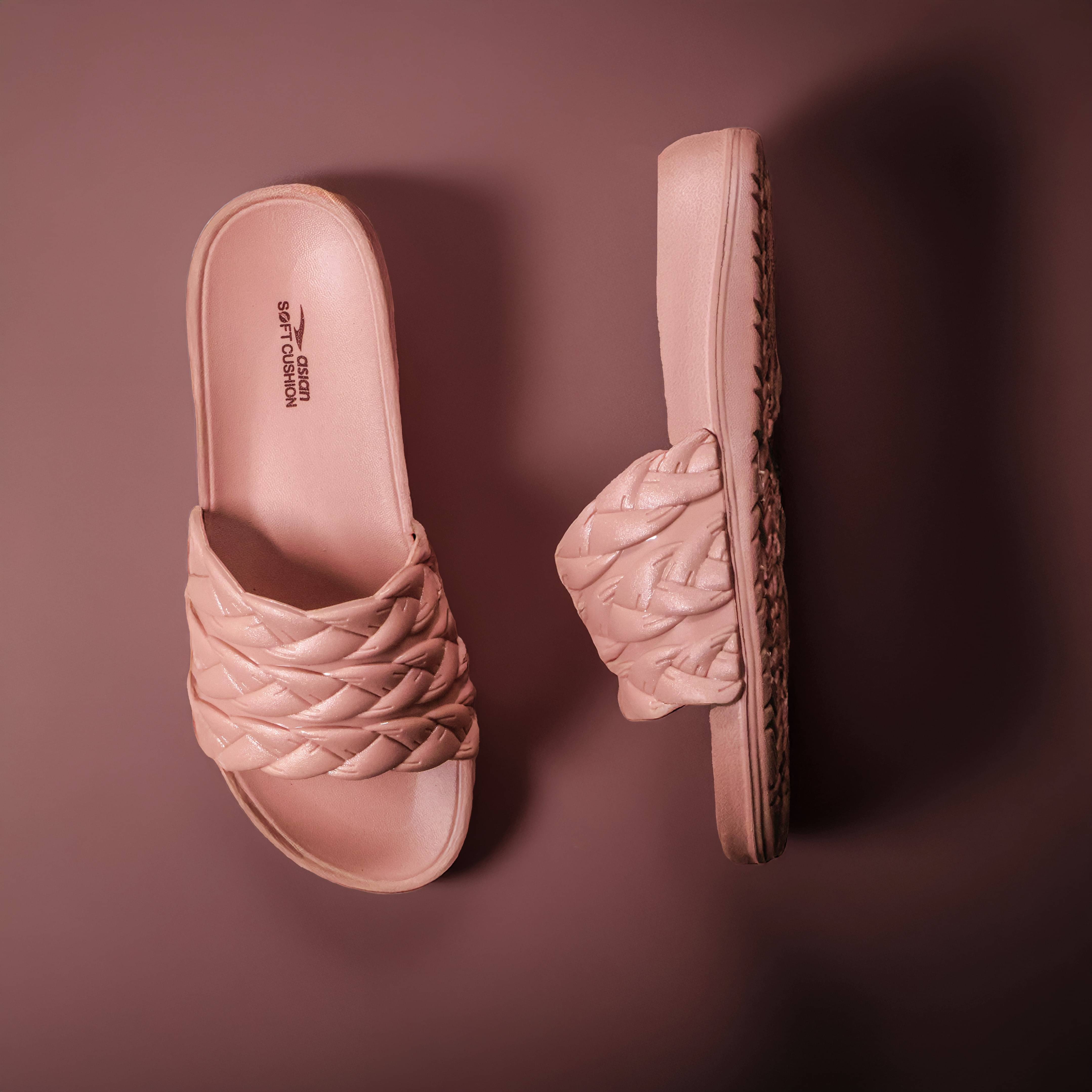     			ASIAN Peach Women's Slide Flip Flop