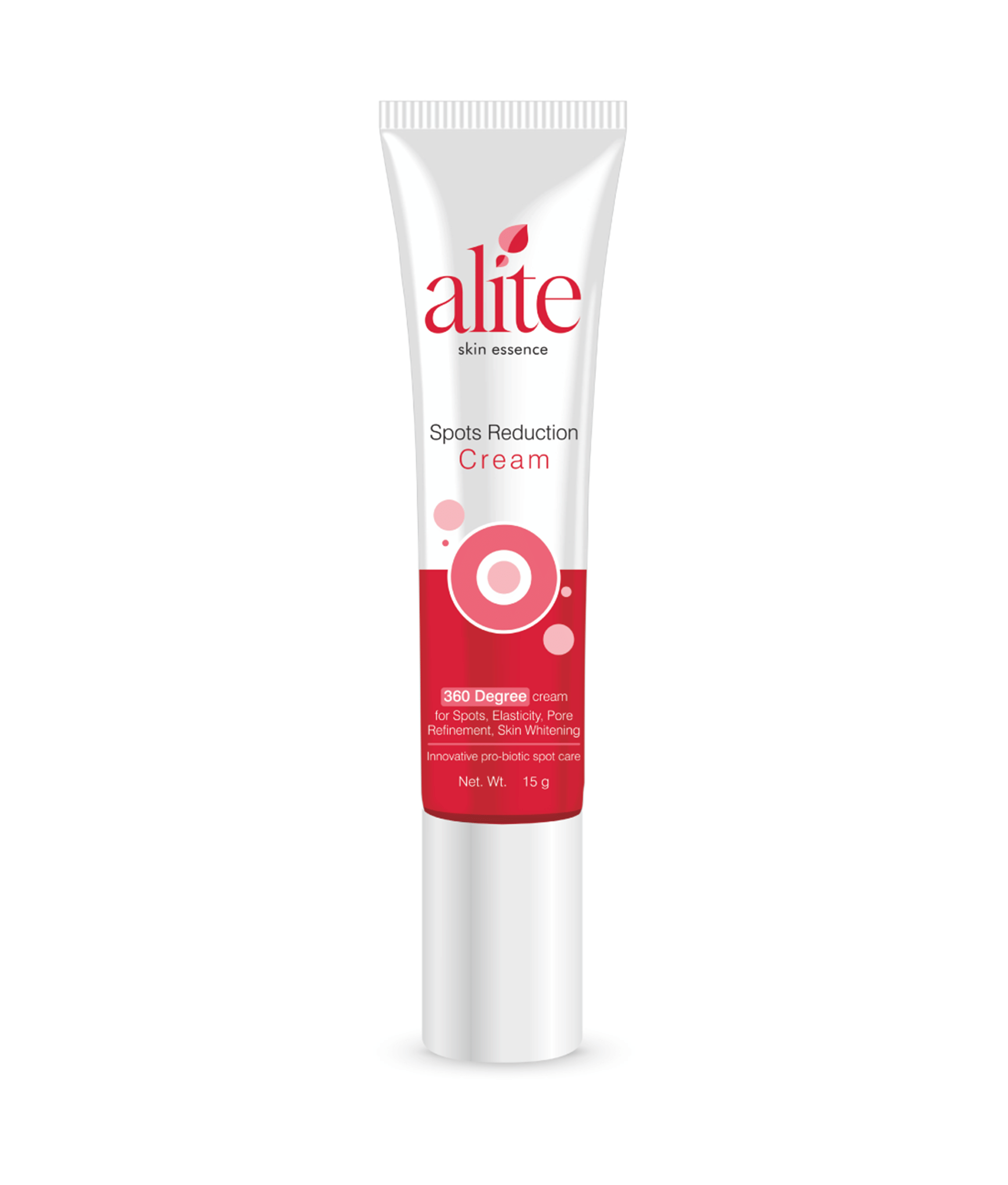     			Alite Spots Reduction Cream Innovative Pro-Biotic Spot Care Formula Enhances Elasticity 15g