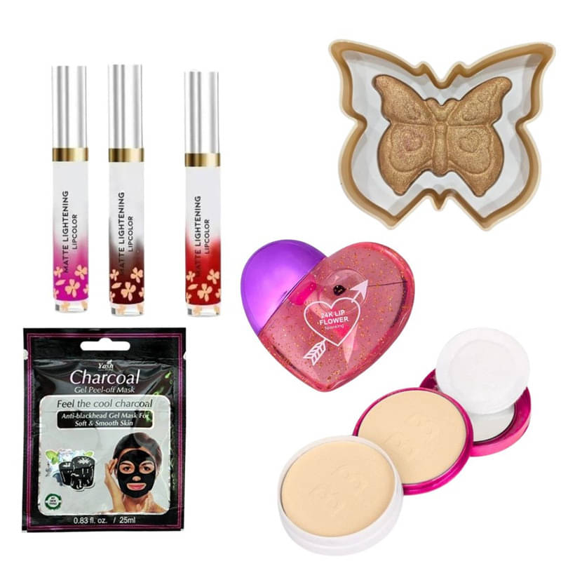     			BlUST & FAMME Waterproof Matte Finish Makeup Kit For Women