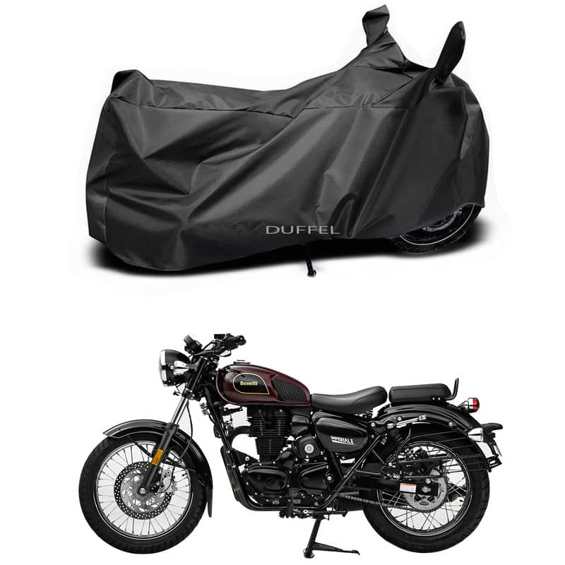 DUFFEL Bike Body Cover for Benelli Benelli Imperiale 400 ( Pack of 1 ) , Black     			DUFFEL Bike Body Cover for Benelli Benelli Imperiale 400 ( Pack of 1 ) , Black