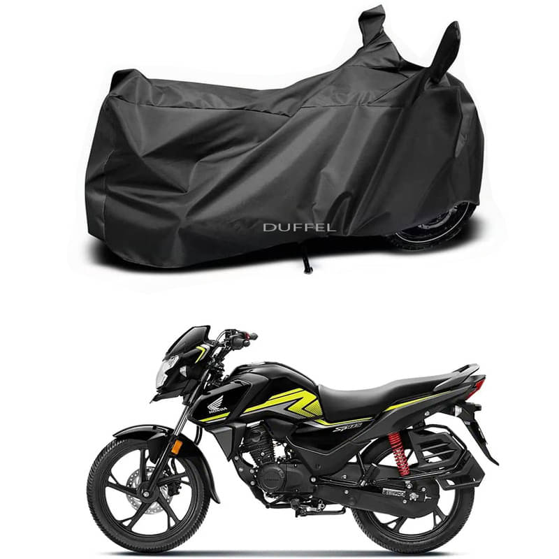    			DUFFEL Bike Body Cover for Honda Honda SP 125 Disc ( Pack of 1 ) , Black