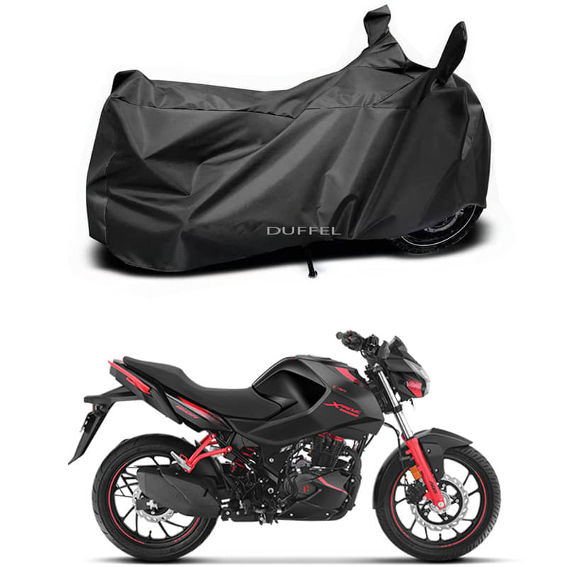     			DUFFEL Bike Body Cover for Hero Hero Xtreme 160R Disc ( Pack of 1 ) , Black