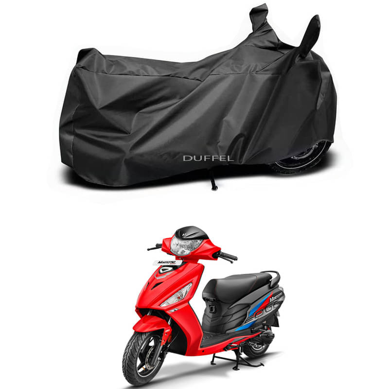 DUFFEL Bike Body Cover for Hero Hero Maestro Edge ( Pack of 1 ) , Black DUFFEL Bike Body Cover for Hero Hero Maestro Edge ( Pack of 1 ) , Black