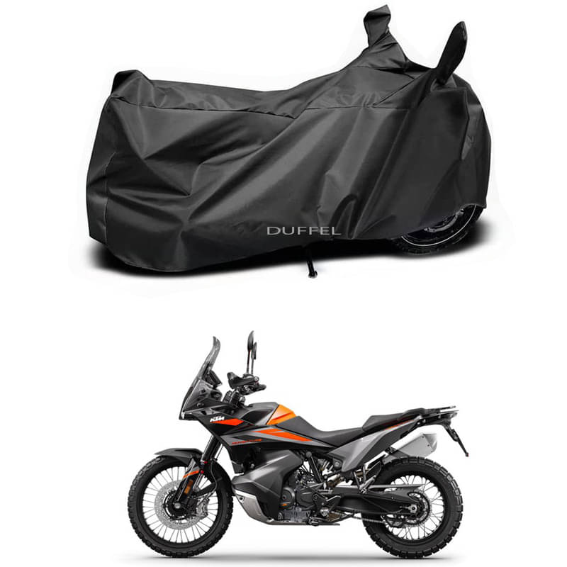     			DUFFEL Bike Body Cover for KTM KTM 890 Adventure R ( Pack of 1 ) , Black
