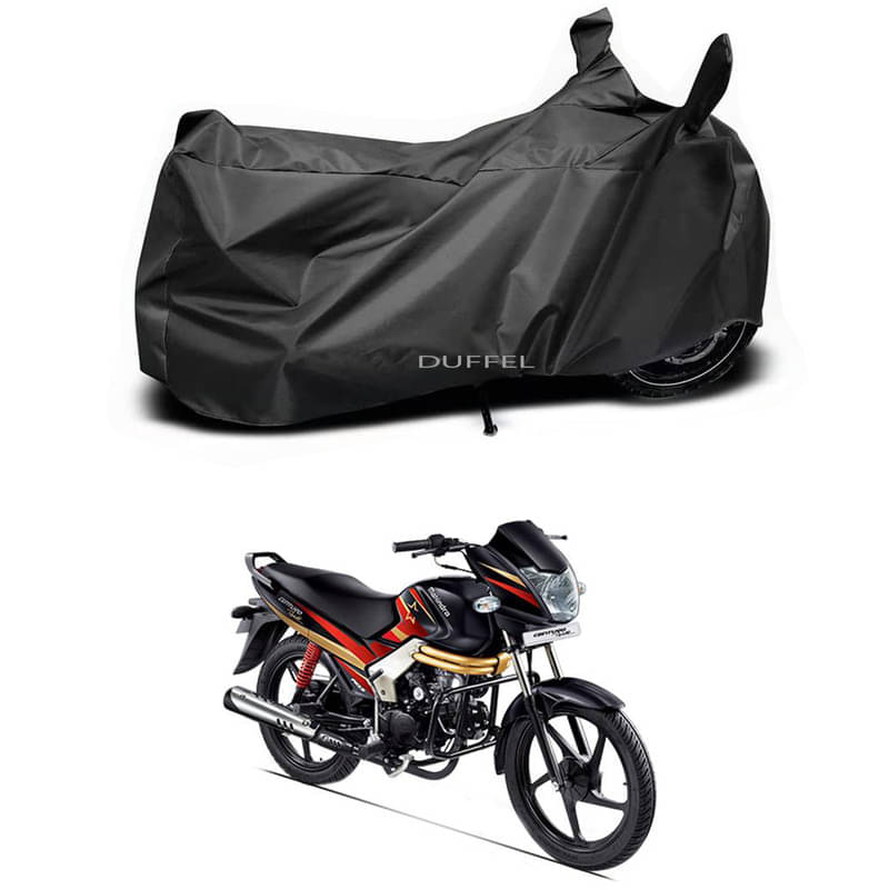 DUFFEL Bike Body Cover for Mahindra Mahindra Centuro BS6 ( Pack of 1 ) , Black DUFFEL Bike Body Cover for Mahindra Mahindra Centuro BS6 ( Pack of 1 ) , Black