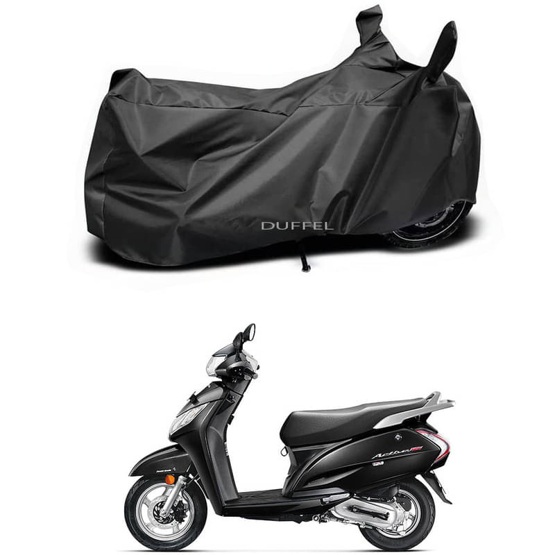     			DUFFEL Bike Body Cover for Honda Honda Activa 125 OLD ( Pack of 1 ) , Black