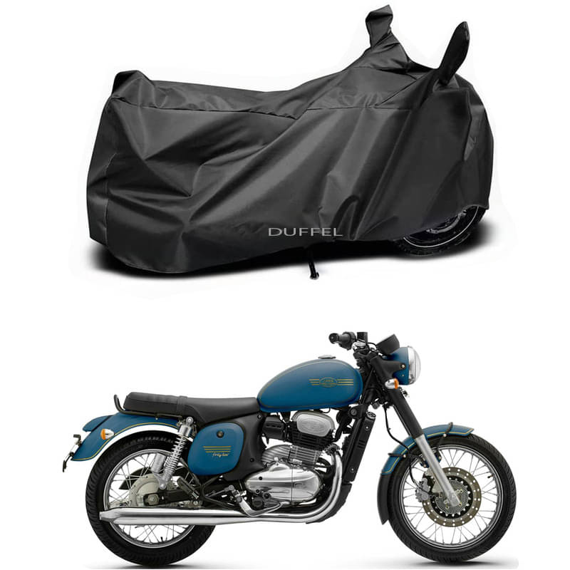 DUFFEL Bike Body Cover for Jawa Jawa Forty Two Starlight ( Pack of 1 ) , Black DUFFEL Bike Body Cover for Jawa Jawa Forty Two Starlight ( Pack of 1 ) , Black