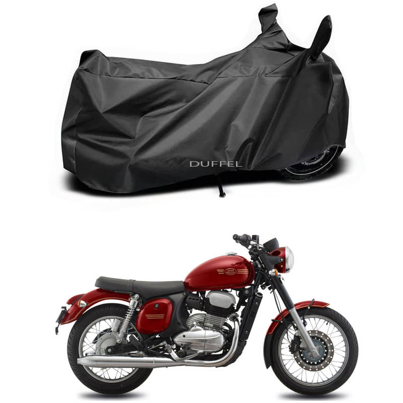 DUFFEL Bike Body Cover for Jawa Jawa Forty Two Comet ( Pack of 1 ) , Black     			DUFFEL Bike Body Cover for Jawa Jawa Forty Two Comet ( Pack of 1 ) , Black