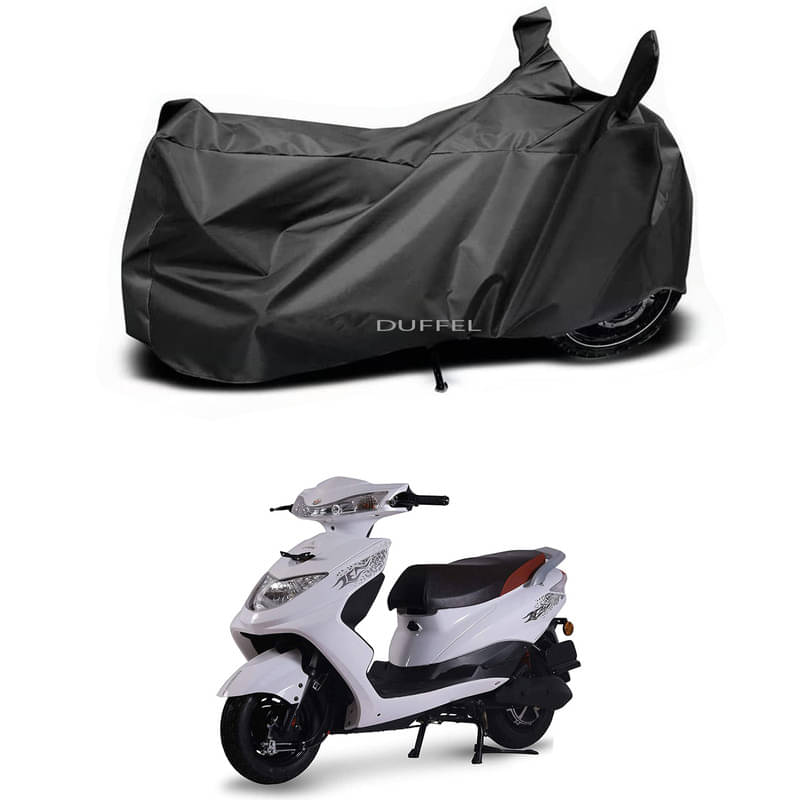     			DUFFEL Bike Body Cover for Ampere Ampere Zeal EX ( Pack of 1 ) , Black