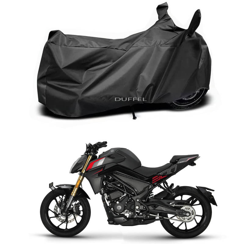     			DUFFEL Bike Body Cover for Keeway Keeway K300 N ( Pack of 1 ) , Black