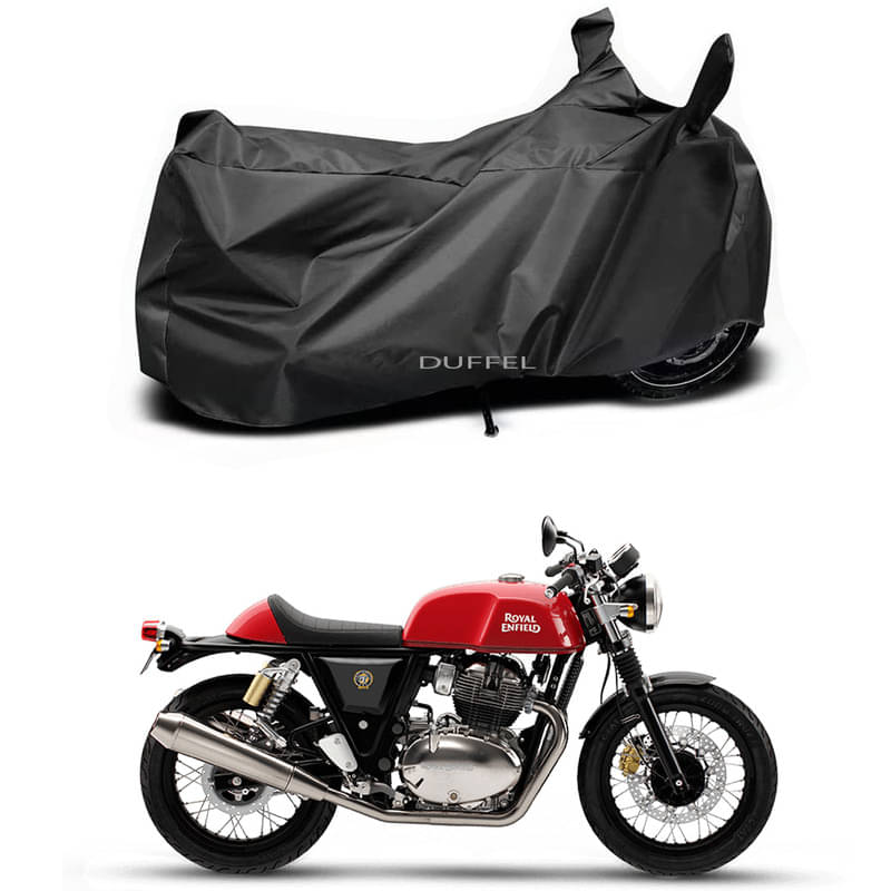     			DUFFEL Bike Body Cover for Royal Enfield Royal Enfie Continental GT 650 Rocker ( Pack of 1 ) , Black