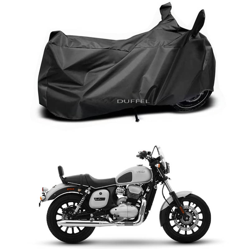     			DUFFEL Bike Body Cover for Yezdi Yezdi Roadster ( Pack of 1 ) , Black