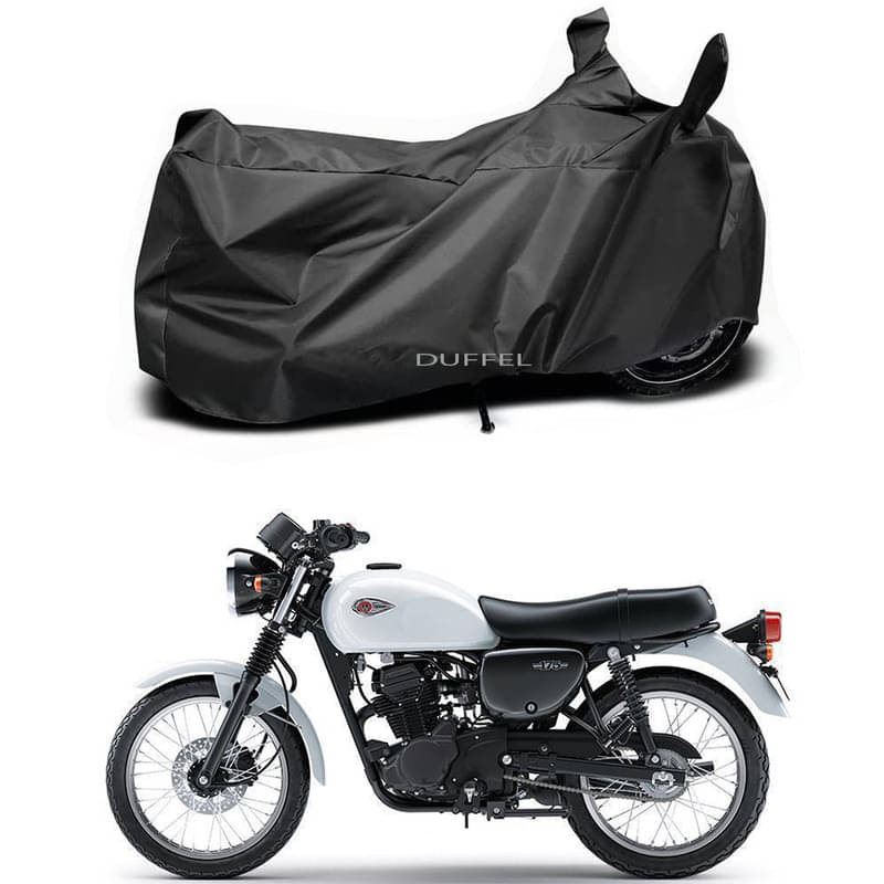 DUFFEL Bike Body Cover for kawasaki KawasaW175 ( Pack of 1 ) , Black DUFFEL Bike Body Cover for kawasaki KawasaW175 ( Pack of 1 ) , Black