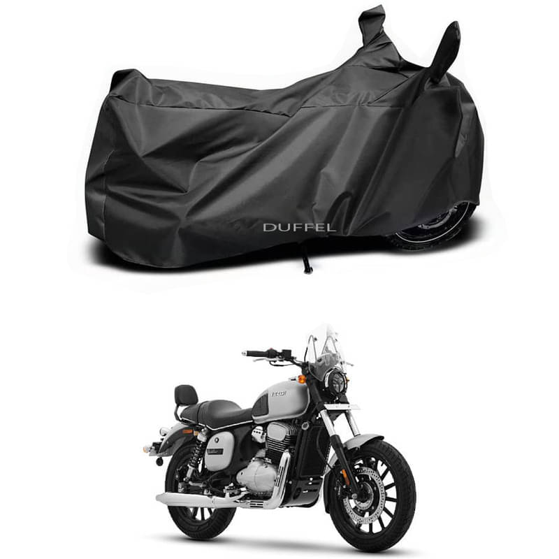     			DUFFEL Bike Body Cover for Yezdi Yezdi Roadster Glacial ( Pack of 1 ) , Black