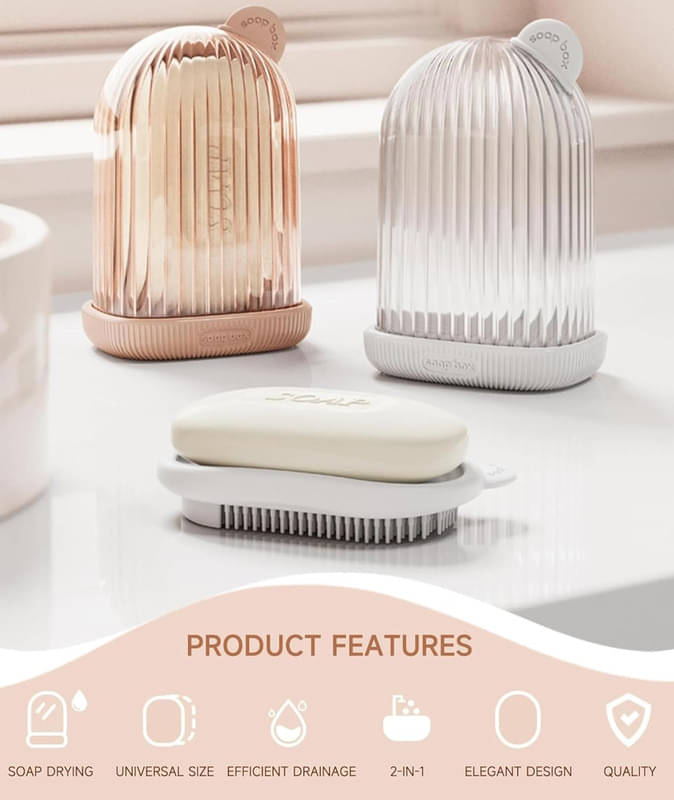     			DarkShri - Bath Soap Holder 6*6*6