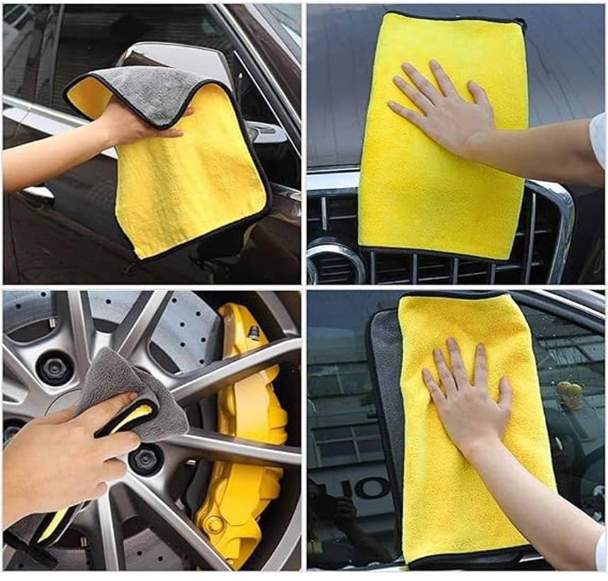 Etradezone Multicolor 800 GSM Microfiber Cloth For Automobile ( Pack of 2 ) Etradezone Multicolor 800 GSM Microfiber Cloth For Automobile ( Pack of 2 )