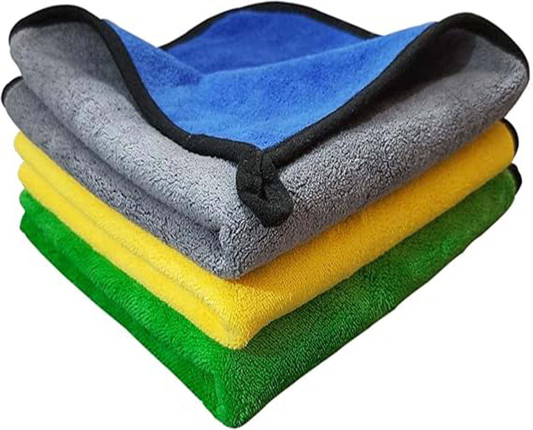 Etradezone Multicolor 800 GSM Microfiber Cloth For Automobile ( Pack of 2 ) Etradezone Multicolor 800 GSM Microfiber Cloth For Automobile ( Pack of 2 )