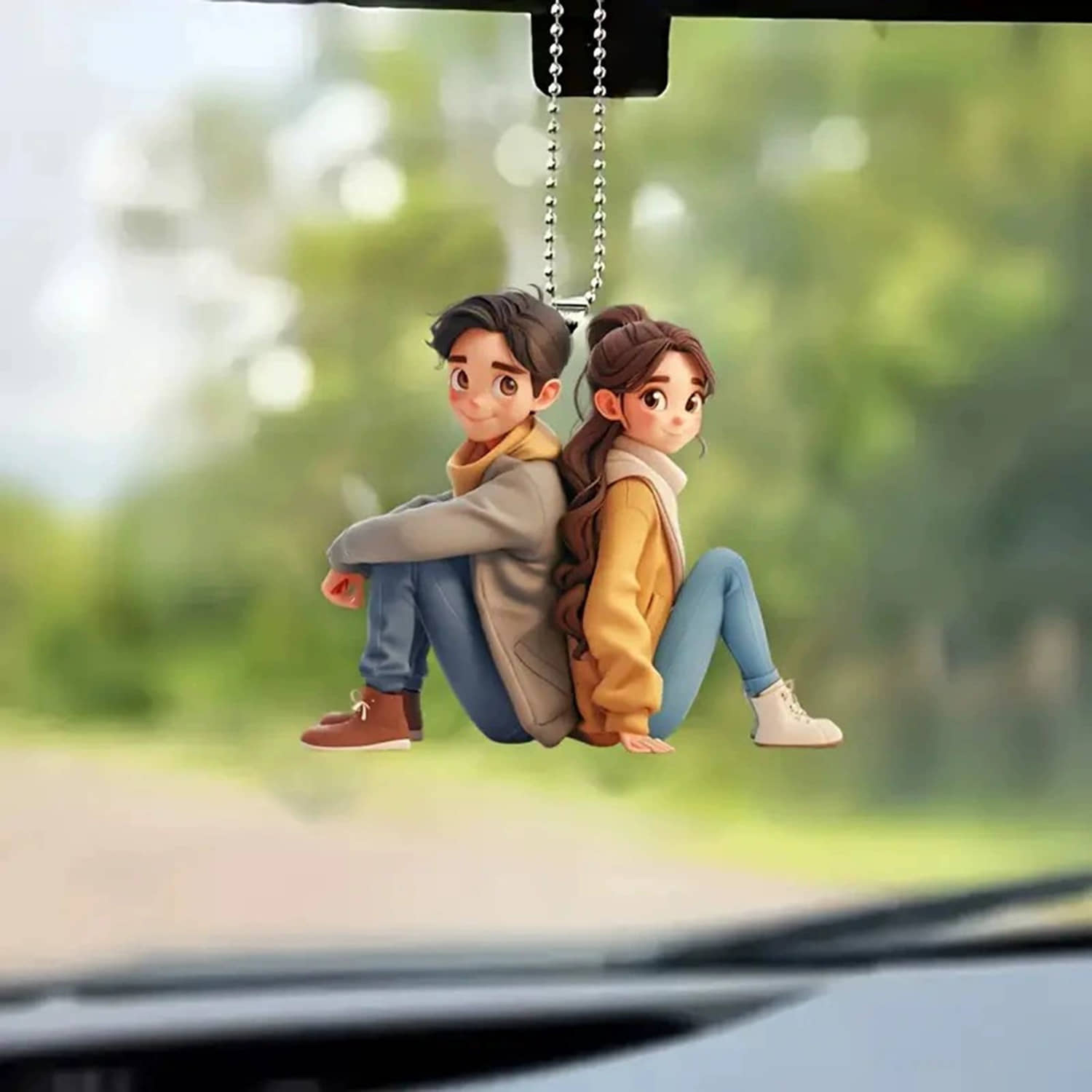 Flenzy Polyresin Car Hanging For Car ( Pack of 1 )