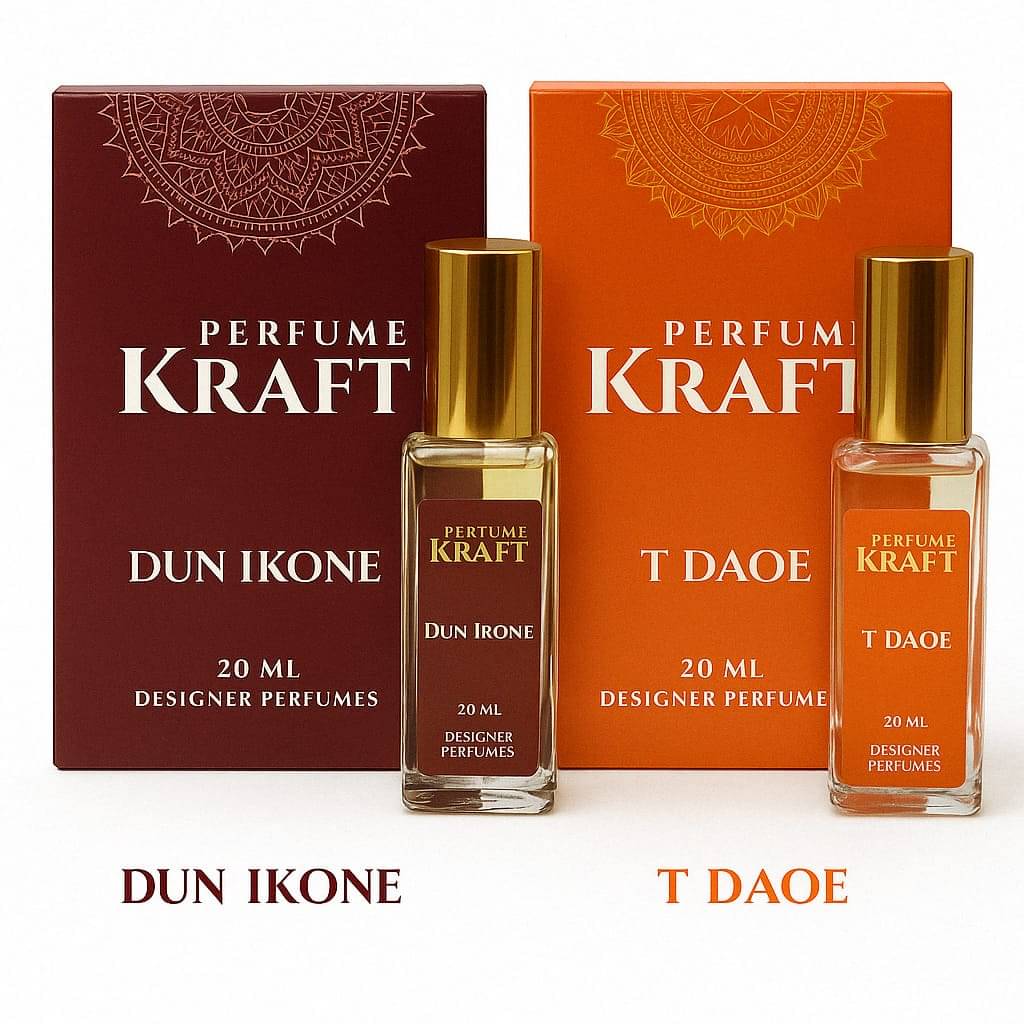     			Perfume Kraft Dun Ikone and T Daoe Inspired Version Perfumes of 20 ml each